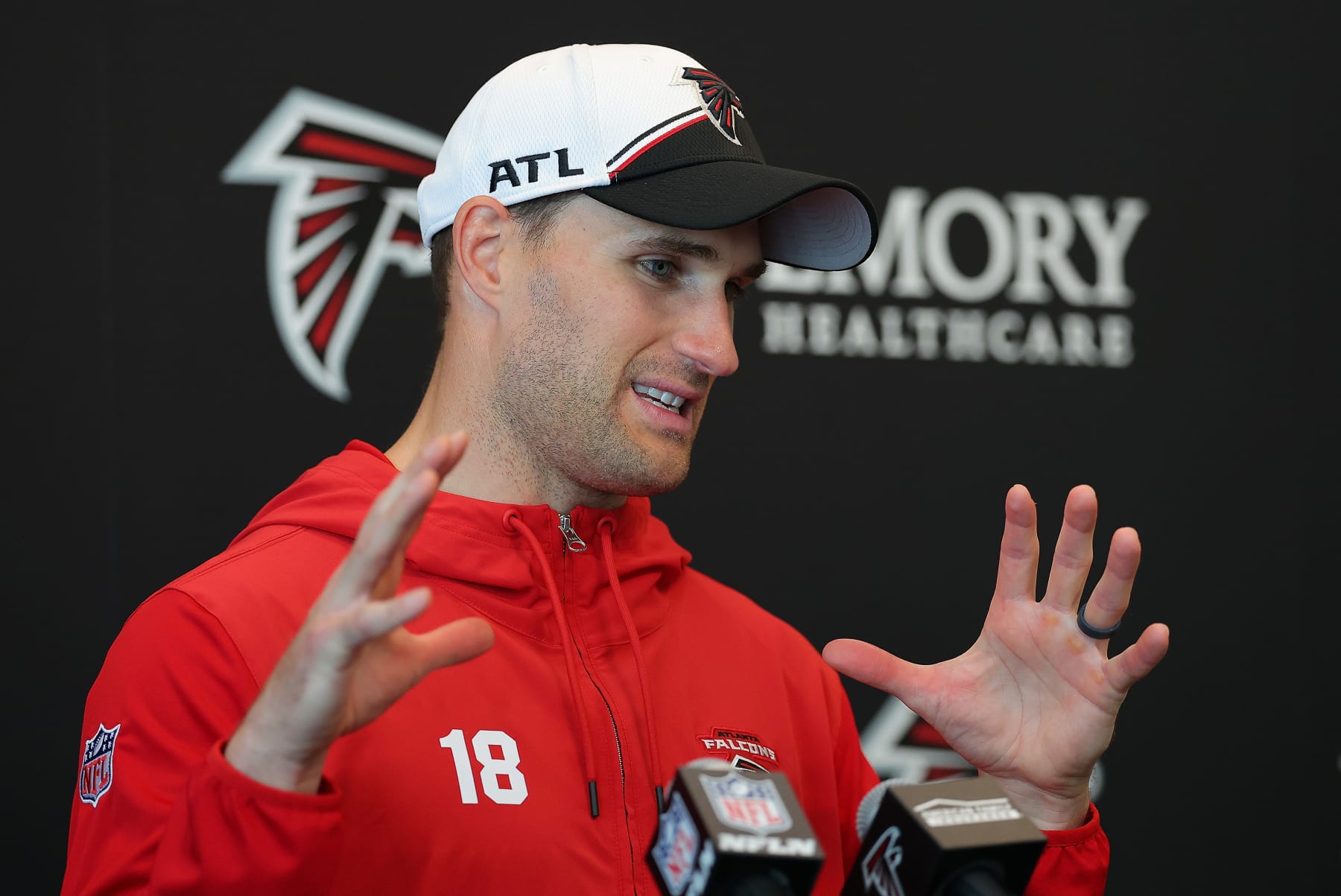 Atlanta Falcons quarterback Kirk Cousins