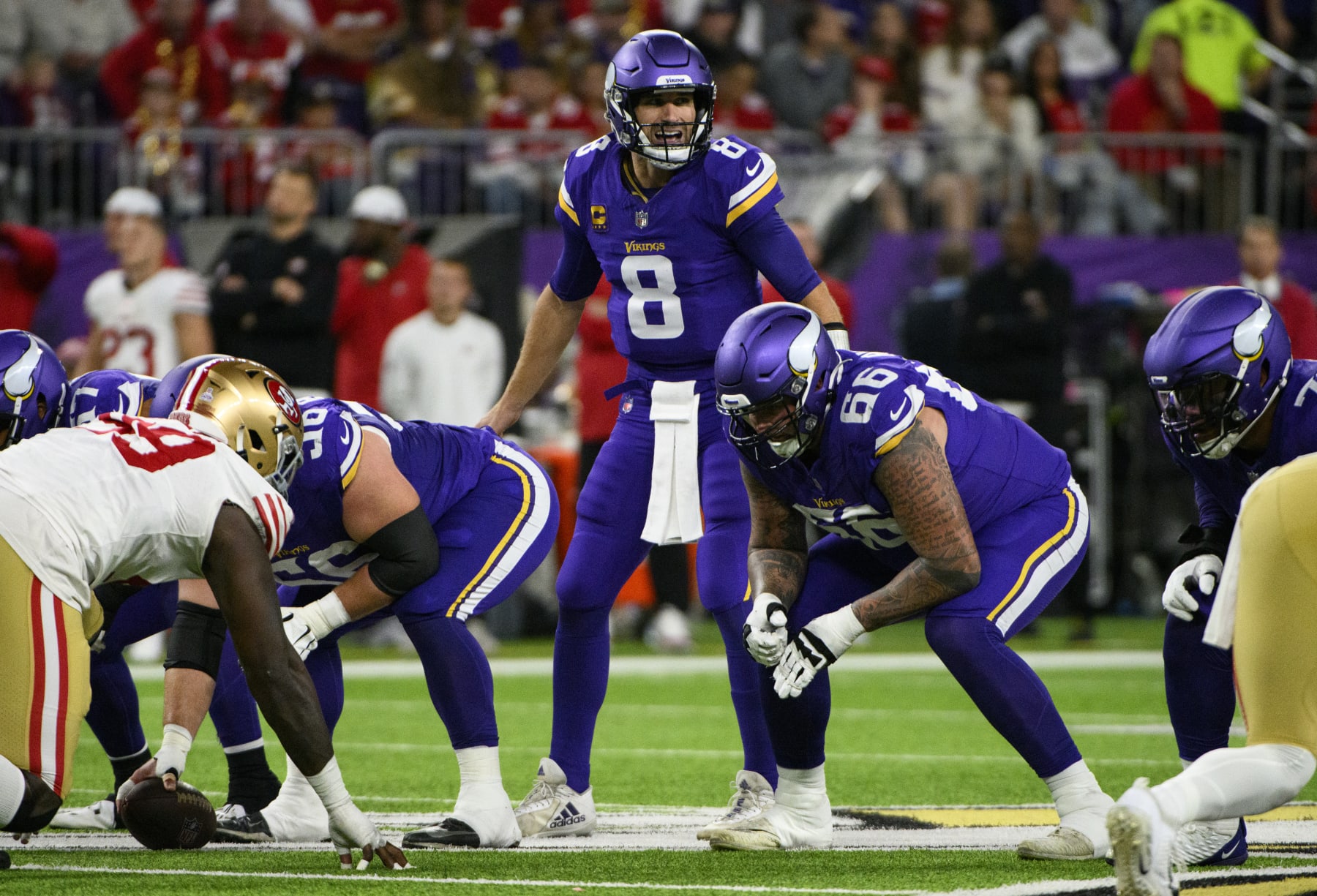 Free agent quarterback Kirk Cousins