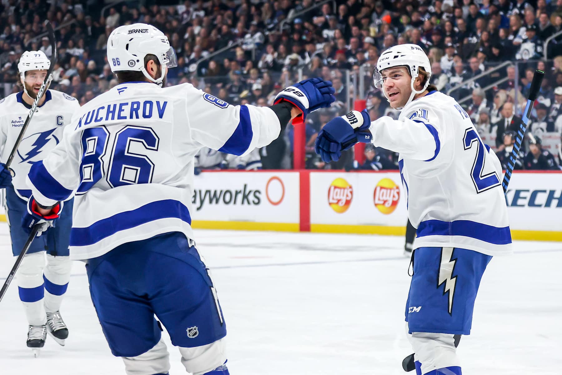 Nikita Kucherov and Brayden Point.