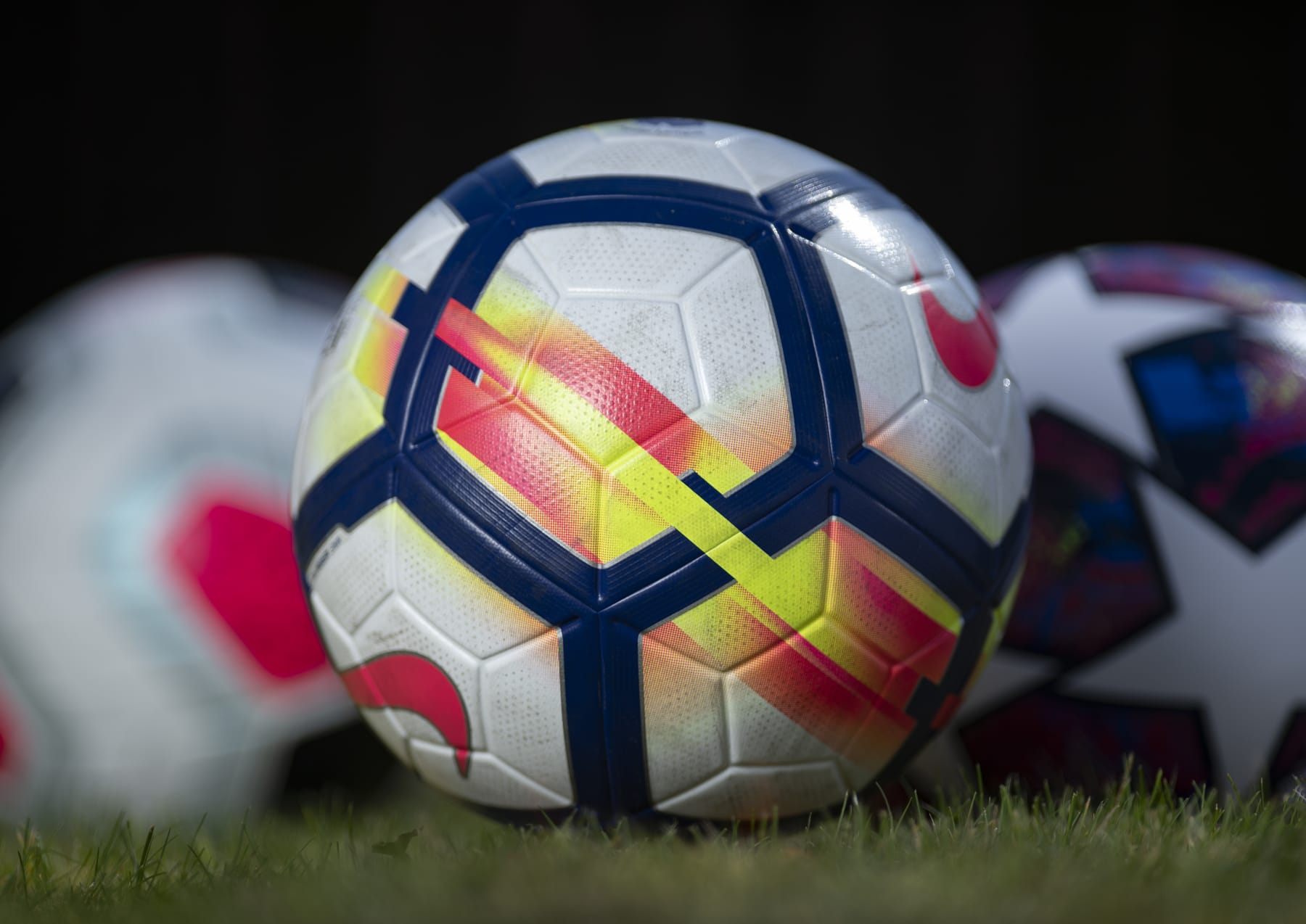 MANCHESTER, ENGLAND - APRIL 7: Generic Professional Matchballs on April 7, 2020 in Manchester, England. (Photo by Visionhaus)