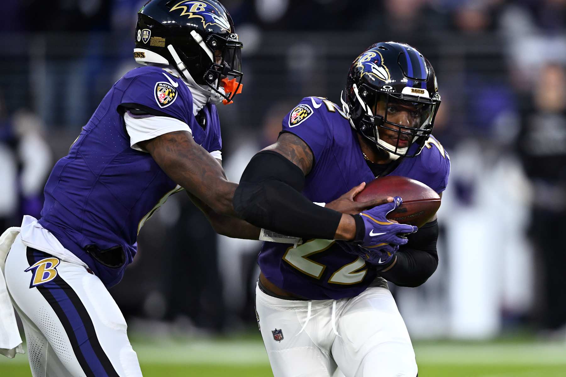 Baltimore Ravens quarterback Derrick Henry