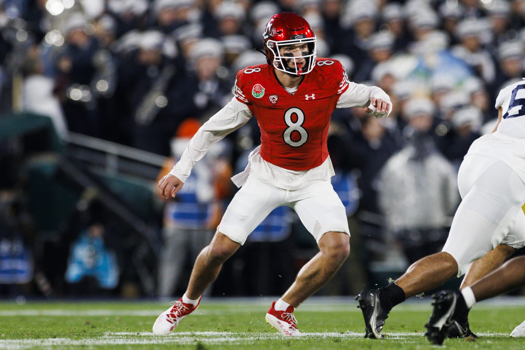 Utah safety Cole Bishop