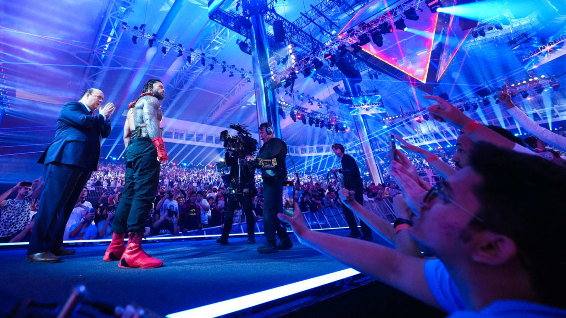 Roman Reigns has dominated the world title scene in WWE, but he has not been the center of attention through much of 2023.