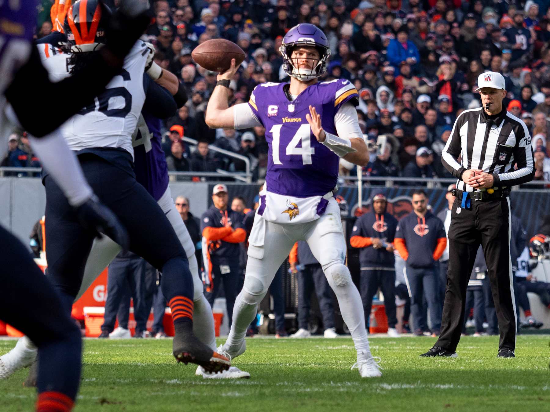 Minnesota Vikings quarterback Sam Darnold