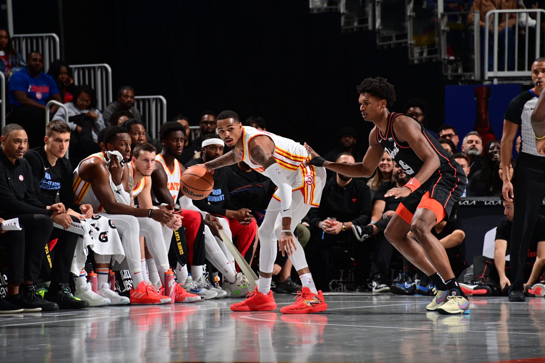 Dejounte Murray and Ausar Thompson