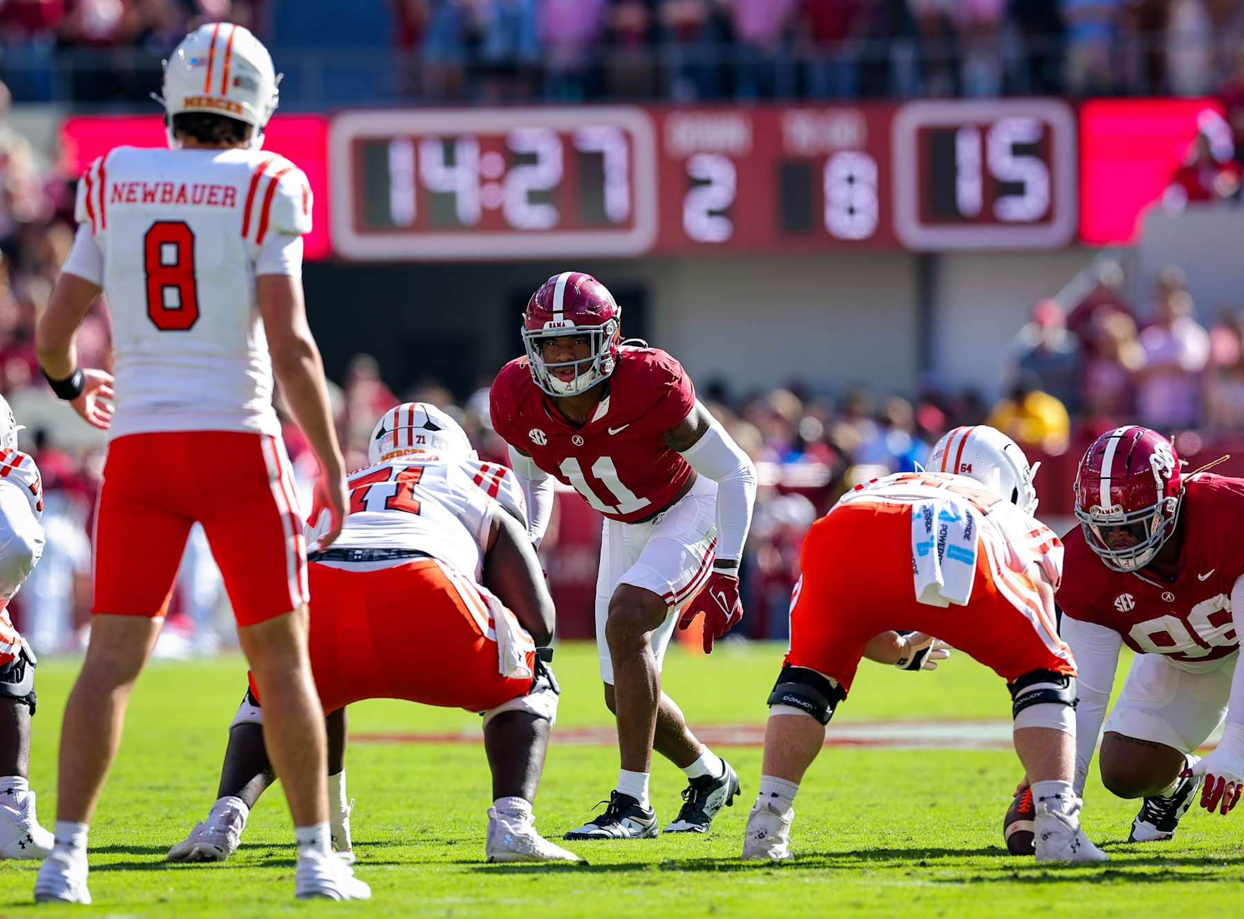 Alabama linebacker Jihaad Campbell
