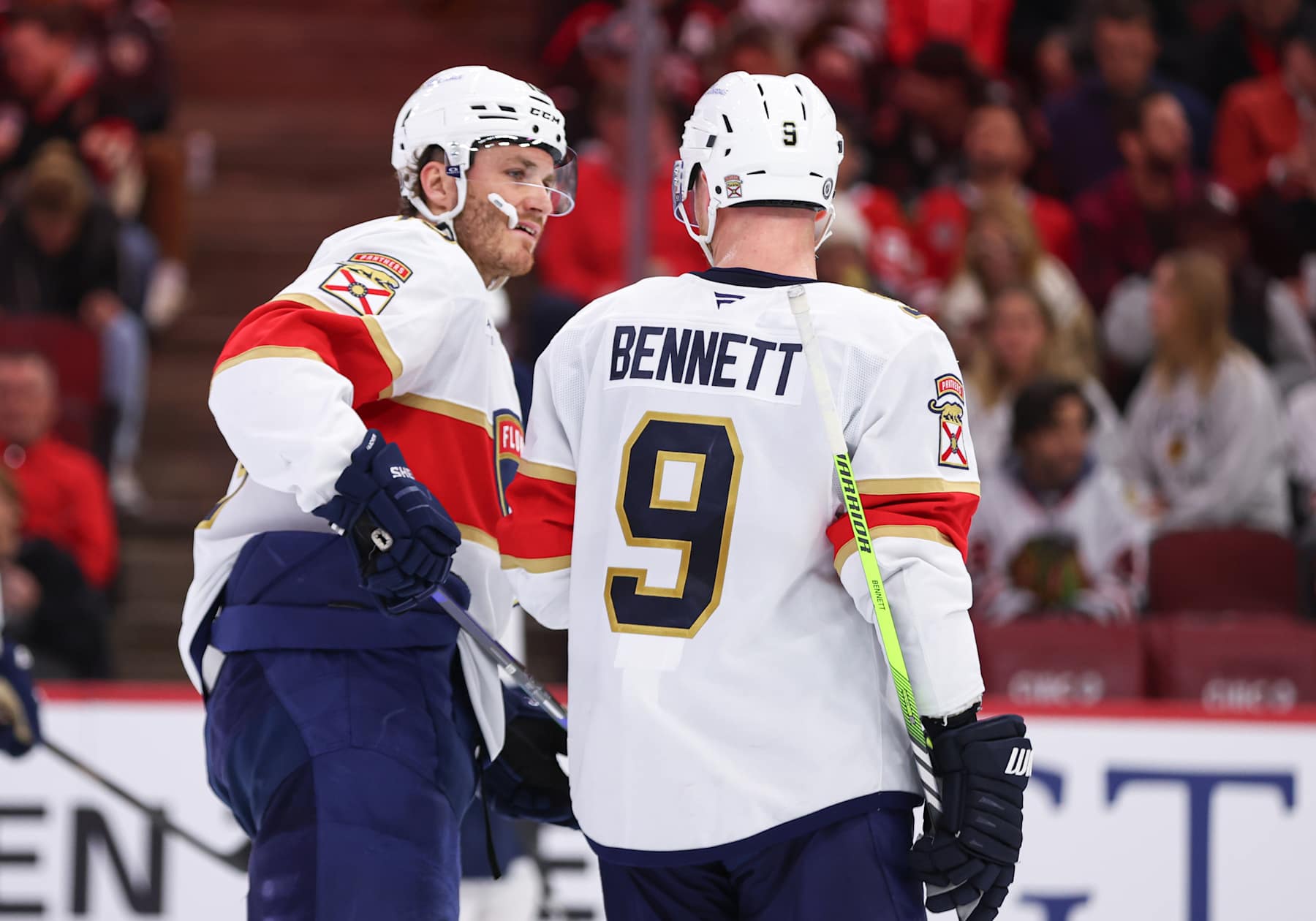 Matthew Tkachuk and Sam Bennett.