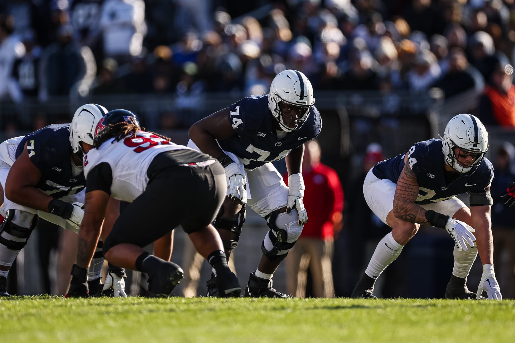 Penn State left tackle Olu Fashanu