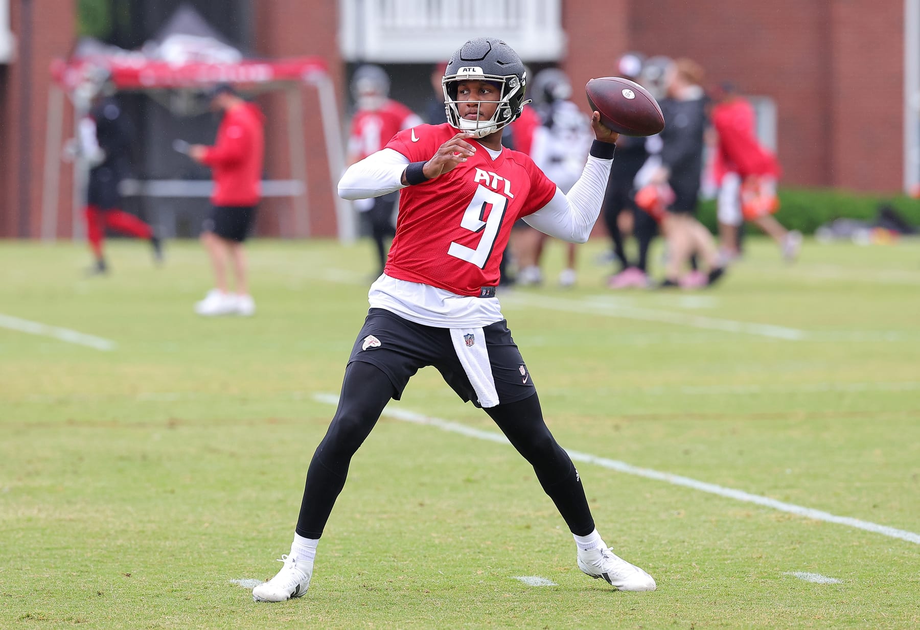 Atlanta Falcons quarterback Michael Penix Jr.