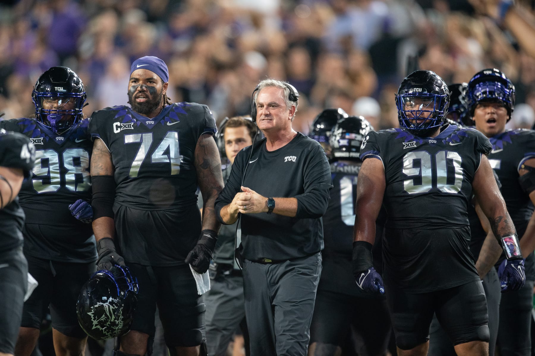 TCU head coach Sonny Dykes.