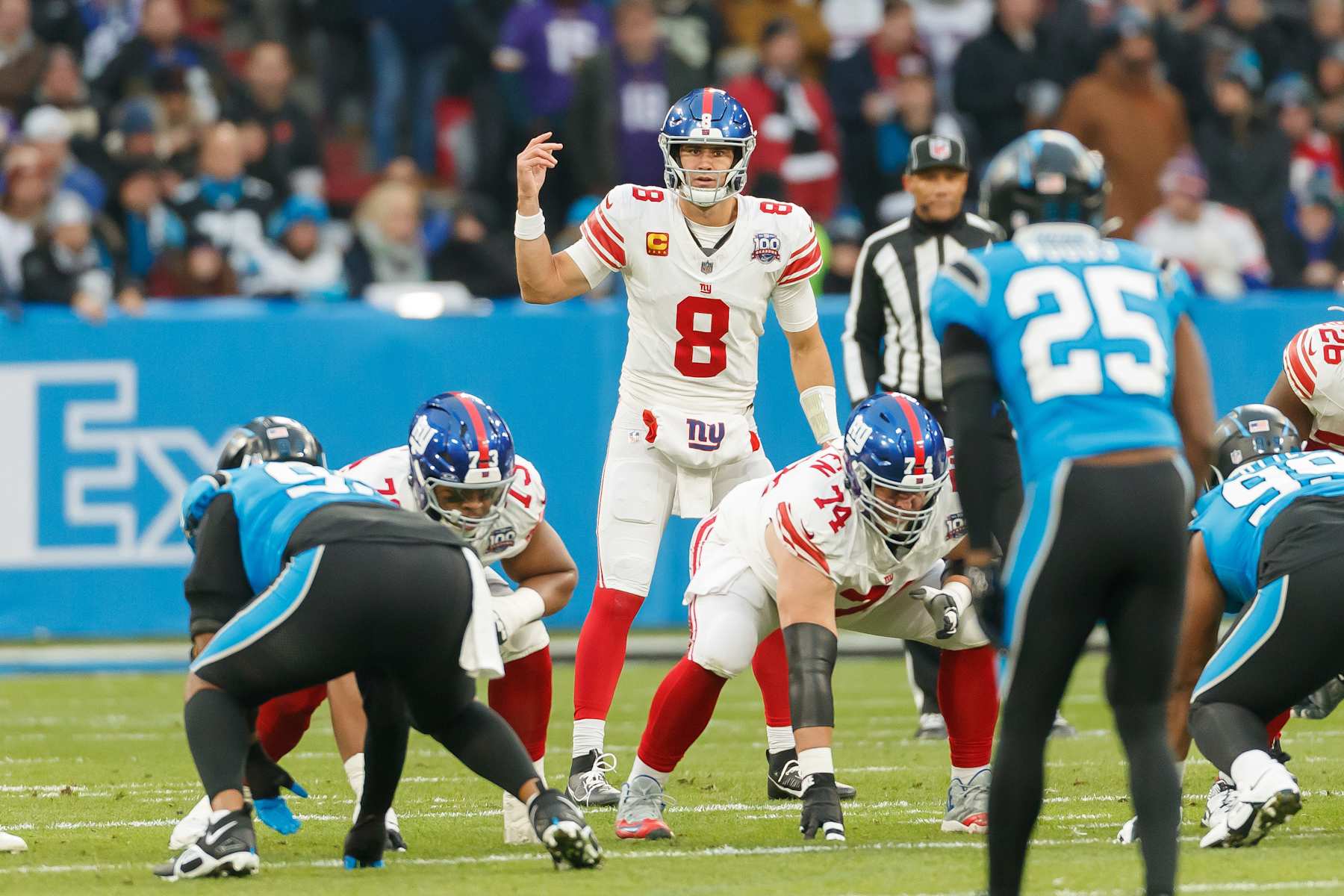 New York Giants quarterback Daniel Jones