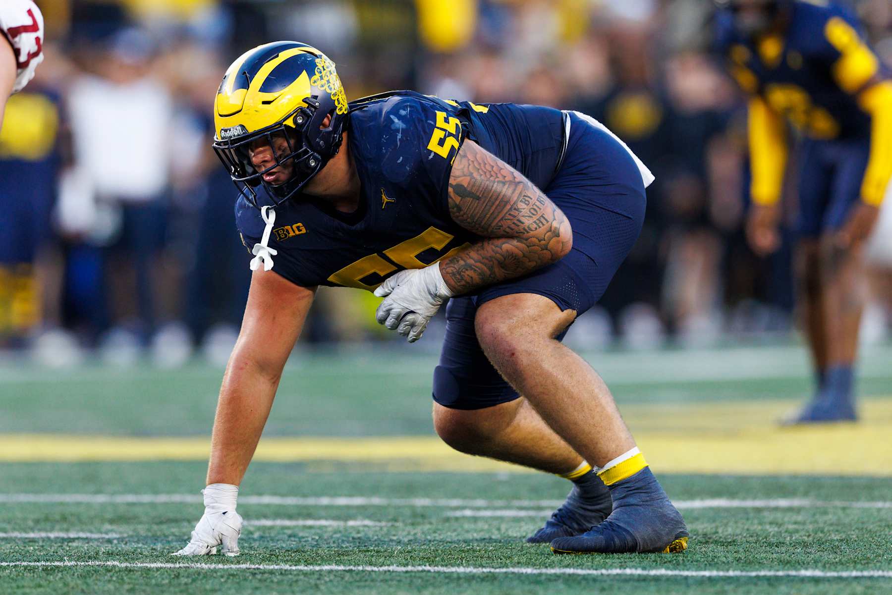 Michigan defensive tackle Mason Graham