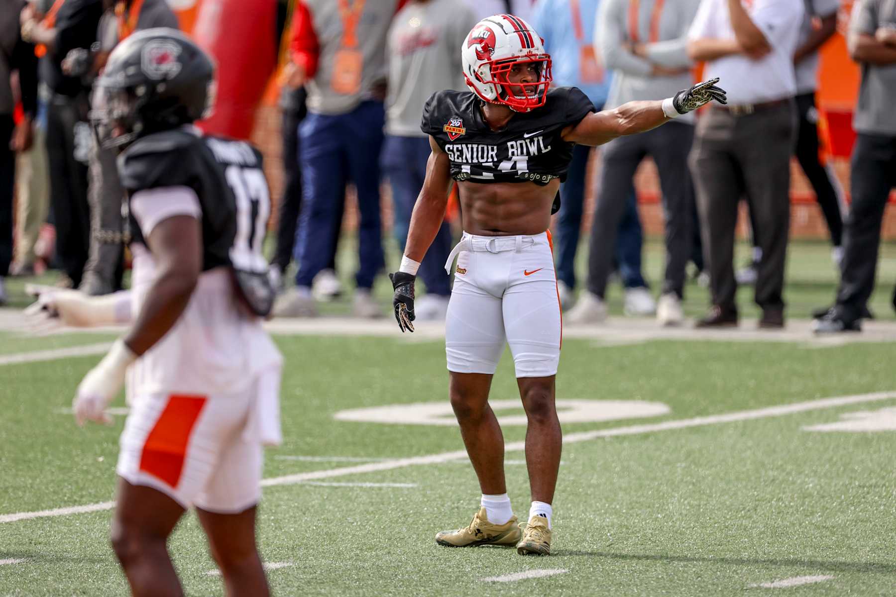 Western Kentucky cornerback Upton Stout