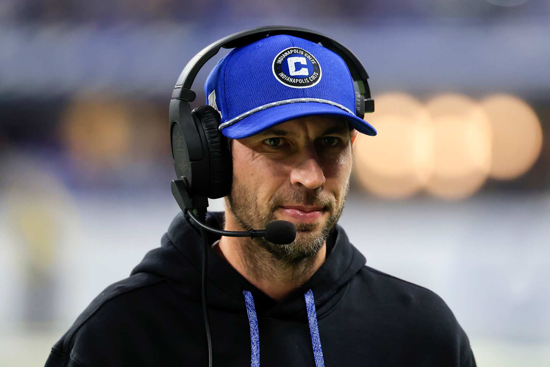 Indianapolis Colts head coach Shane Steichen