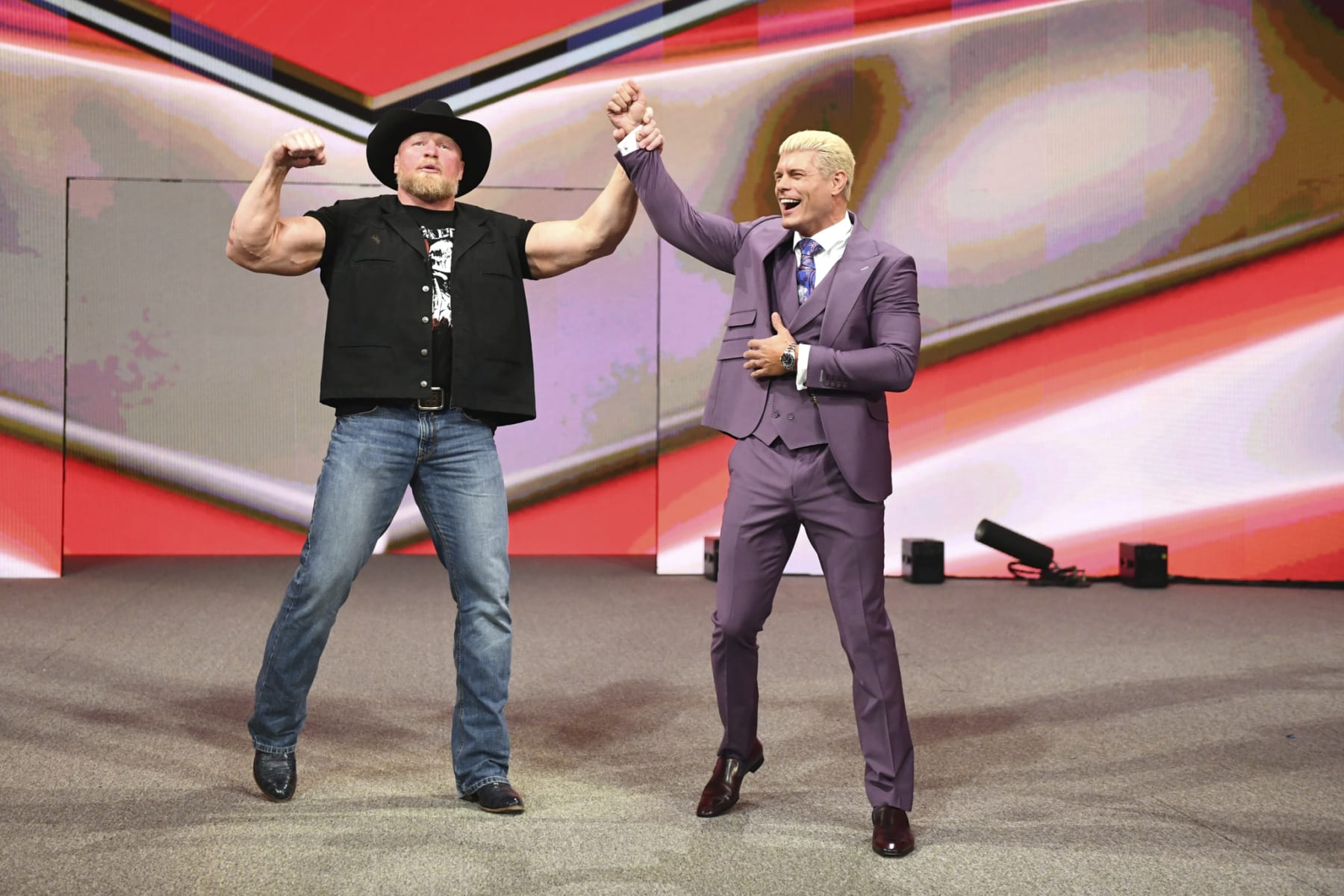 Brock Lesnar and Cody Rhodes met for the first time, and by the end of the night, Lesnar showed his true colors by laying out The American Nightmare.