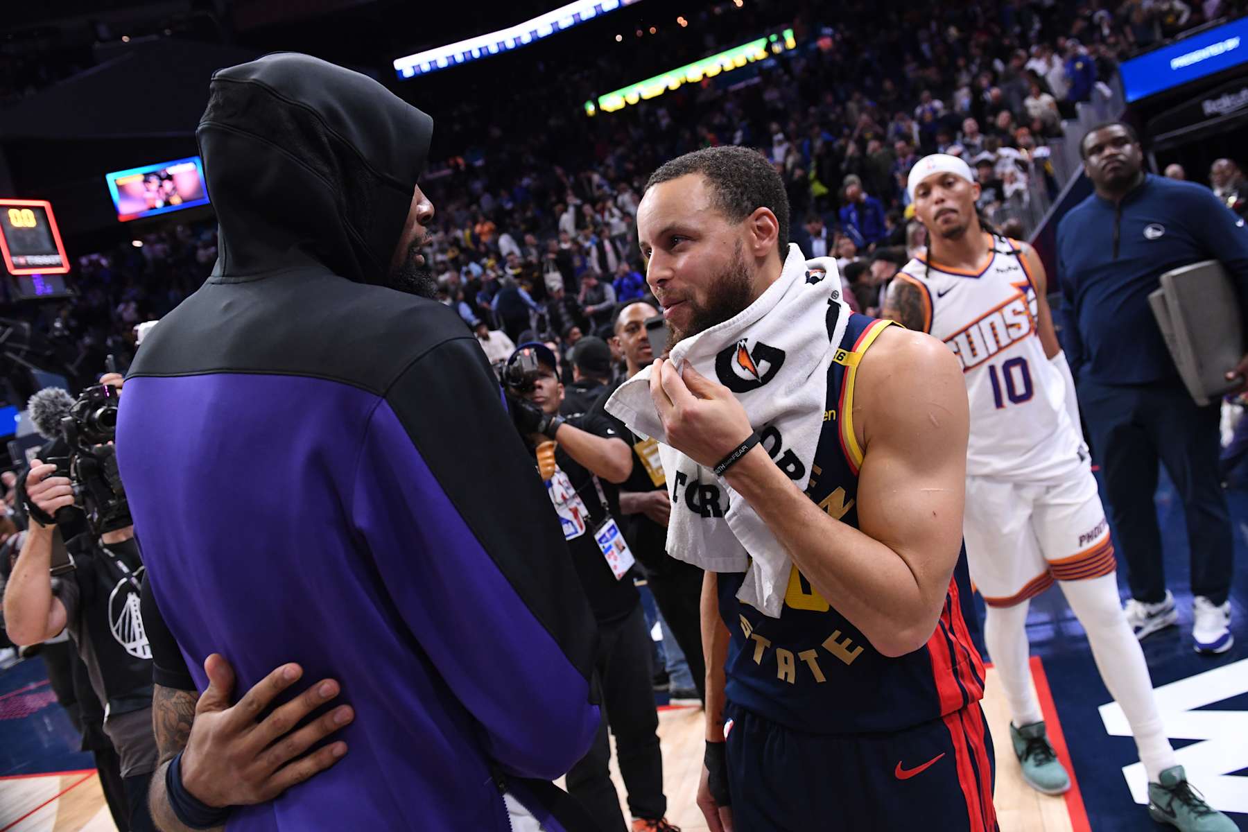 Kevin Durant and Stephen Curry