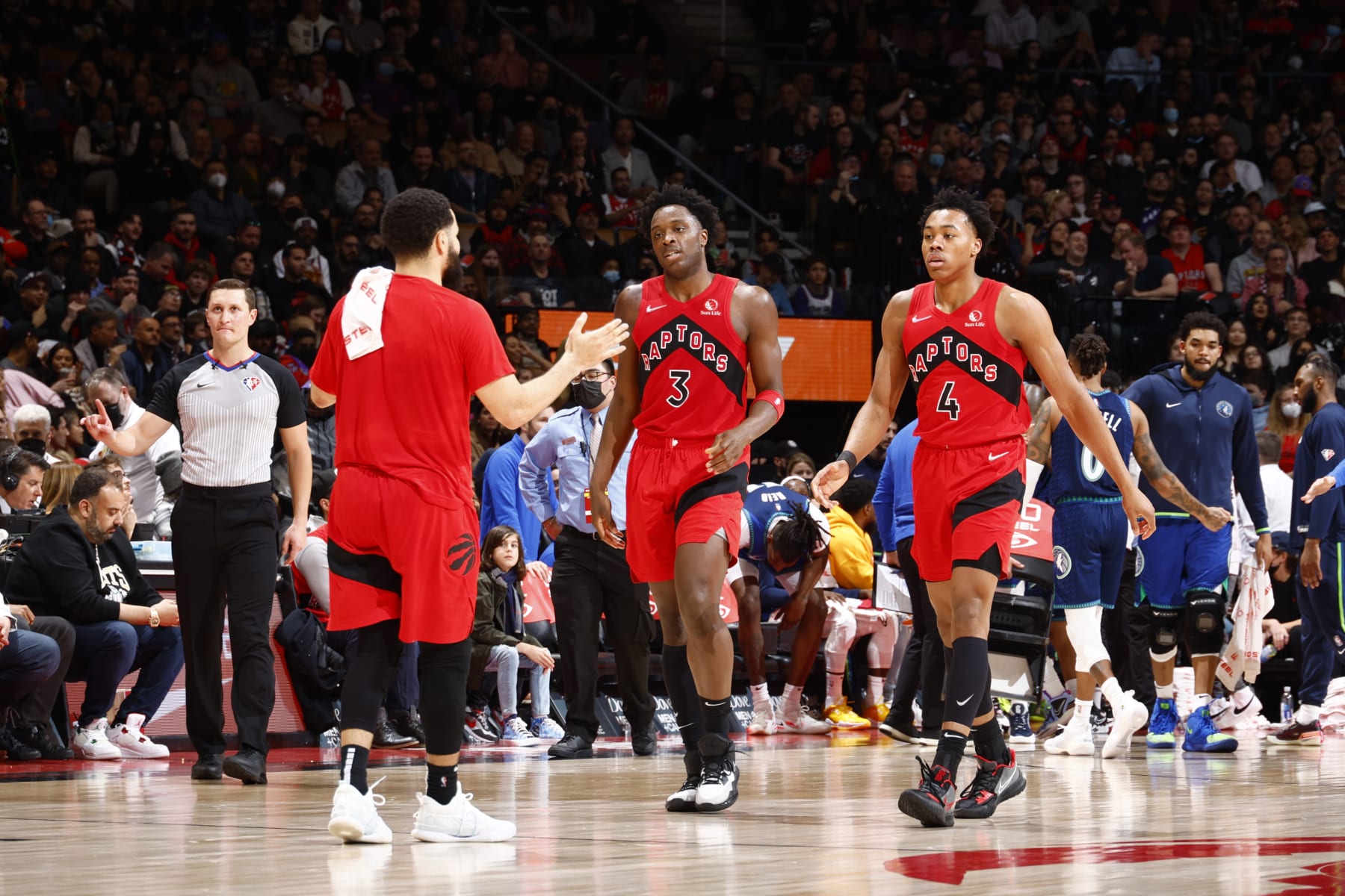OG Anunoby and Scottie Barnes