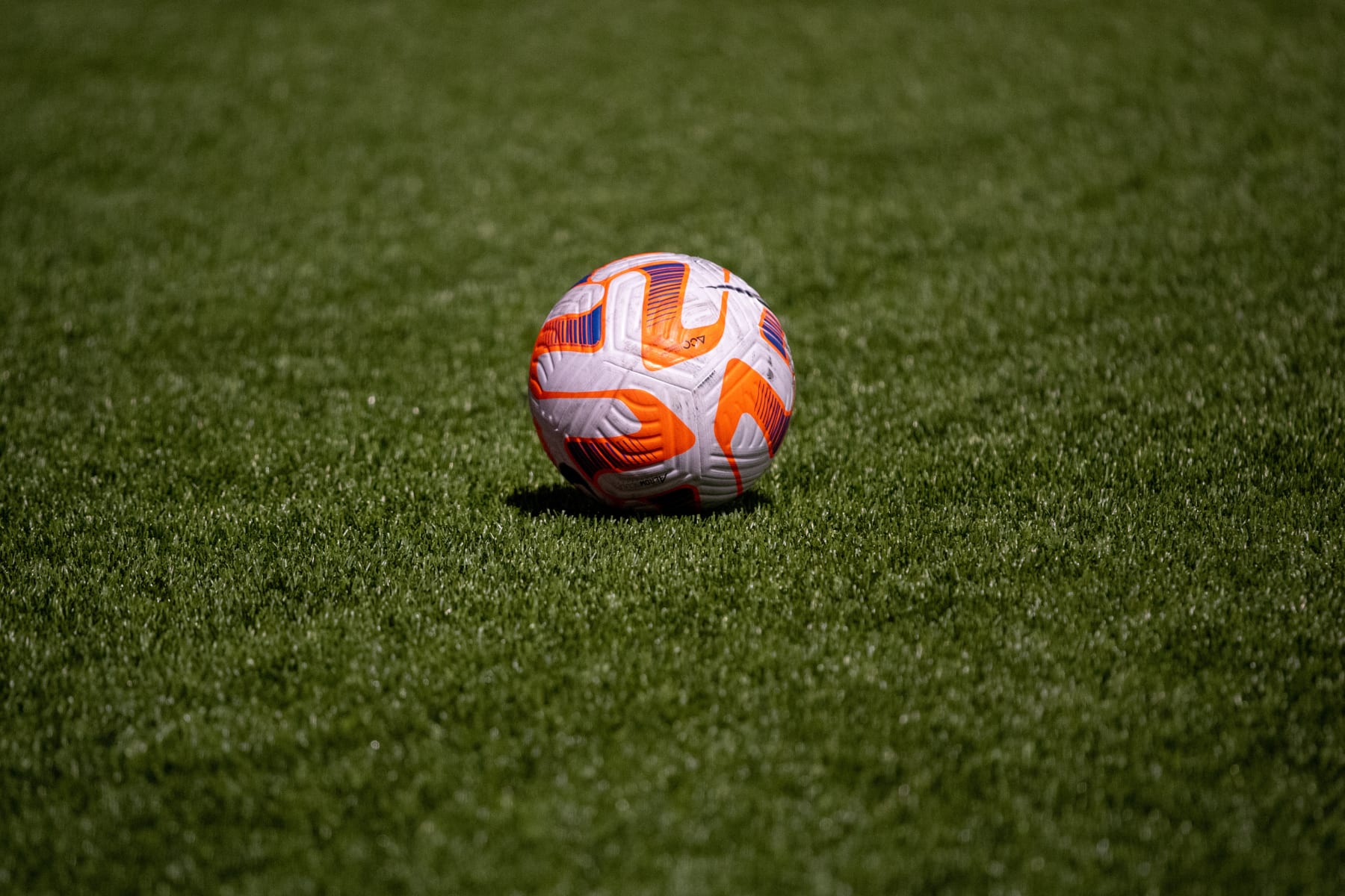 PROVIDENCE, RI - SEPTEMBER 08: A general view of a soccer ball used during a women's college soccer game between the Ohio State Buckeyes and the Brown Bears on September 8, 2022, at Stevenson-Pincince Field in Providence, RI. (Photo by Erica Denhoff/Icon Sportswire via Getty Images)