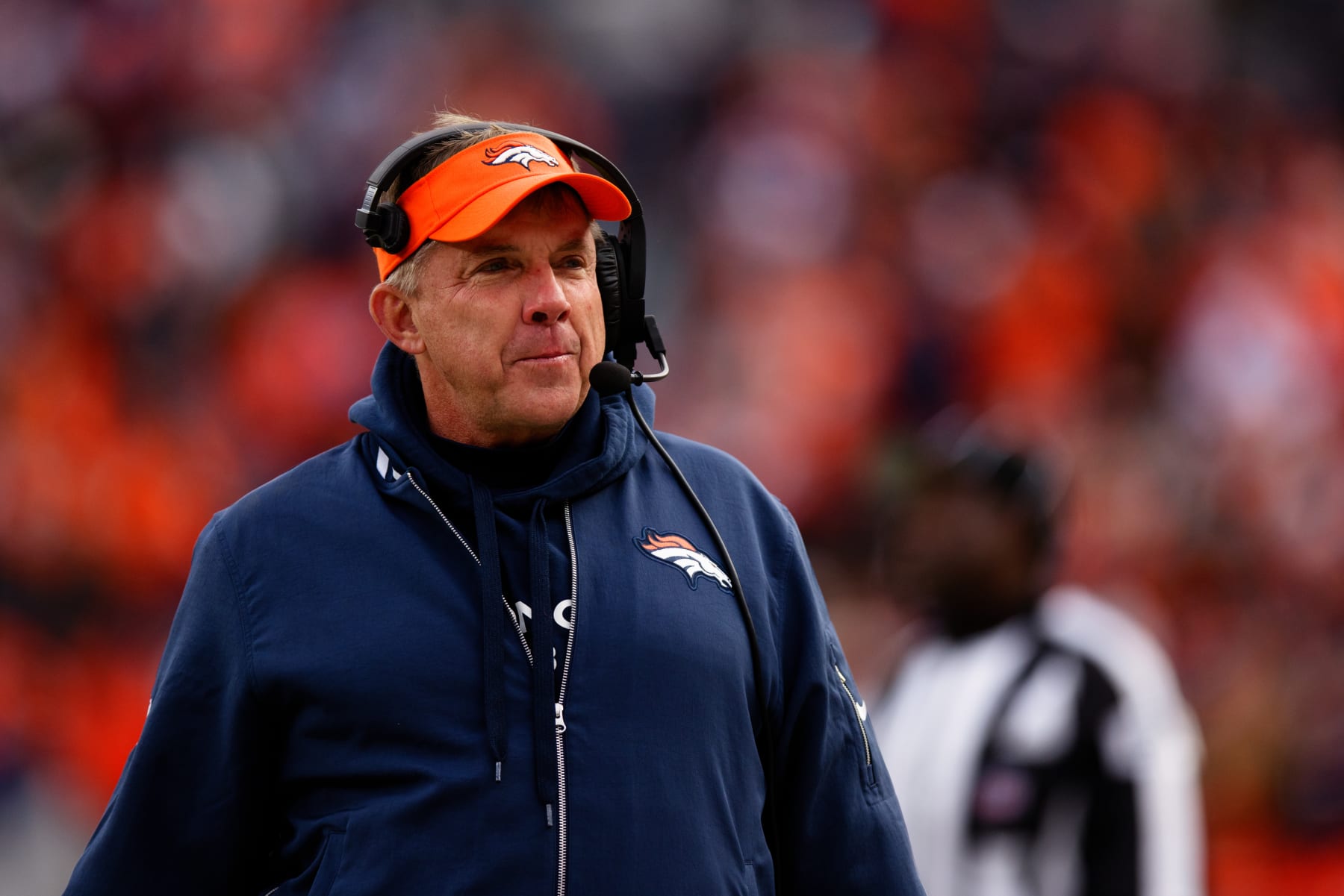 Denver Broncos head coach Sean Payton