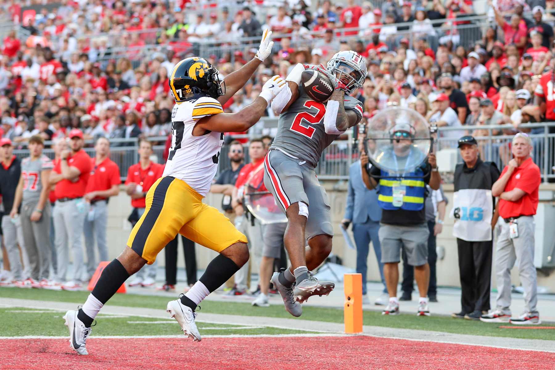 Ohio State wide receiver Emeka Egbuka