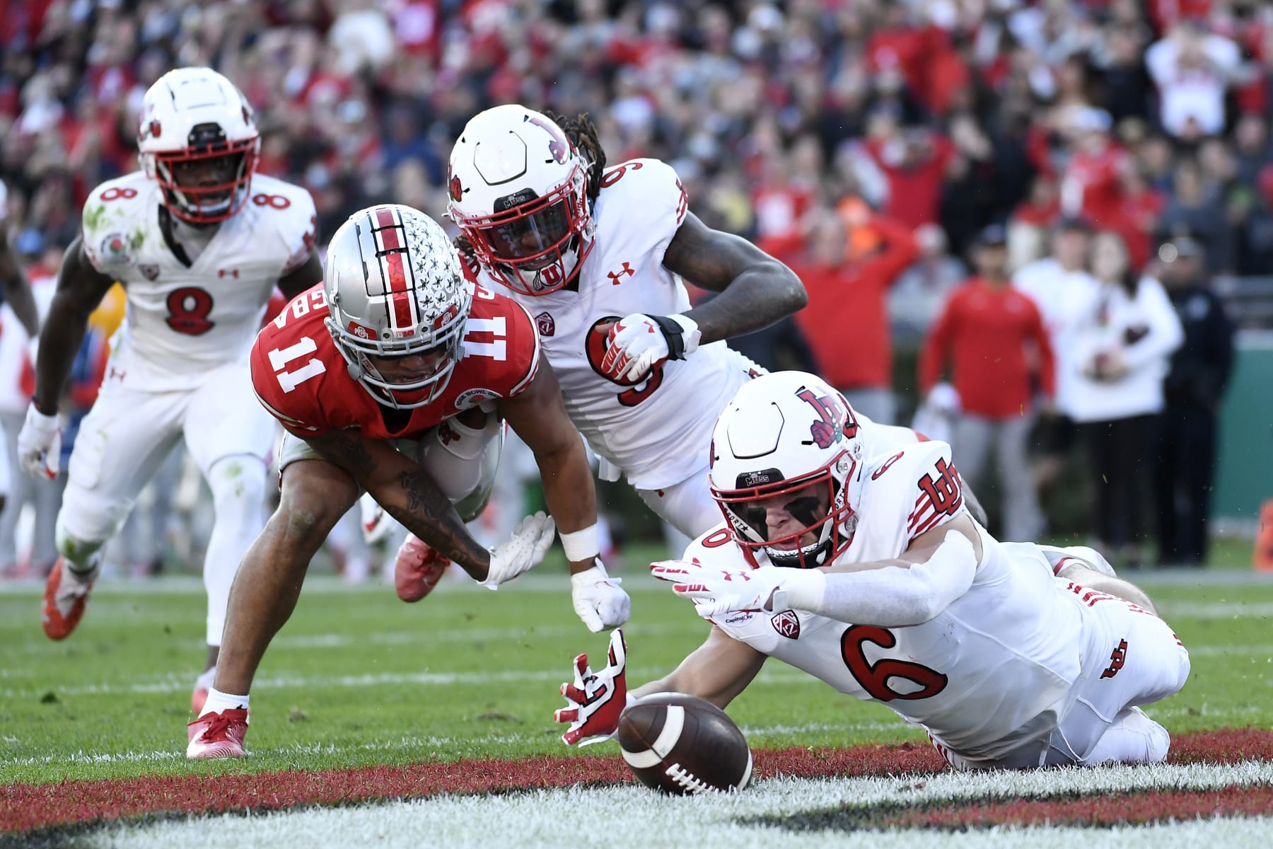 Utah safety Cole Bishop