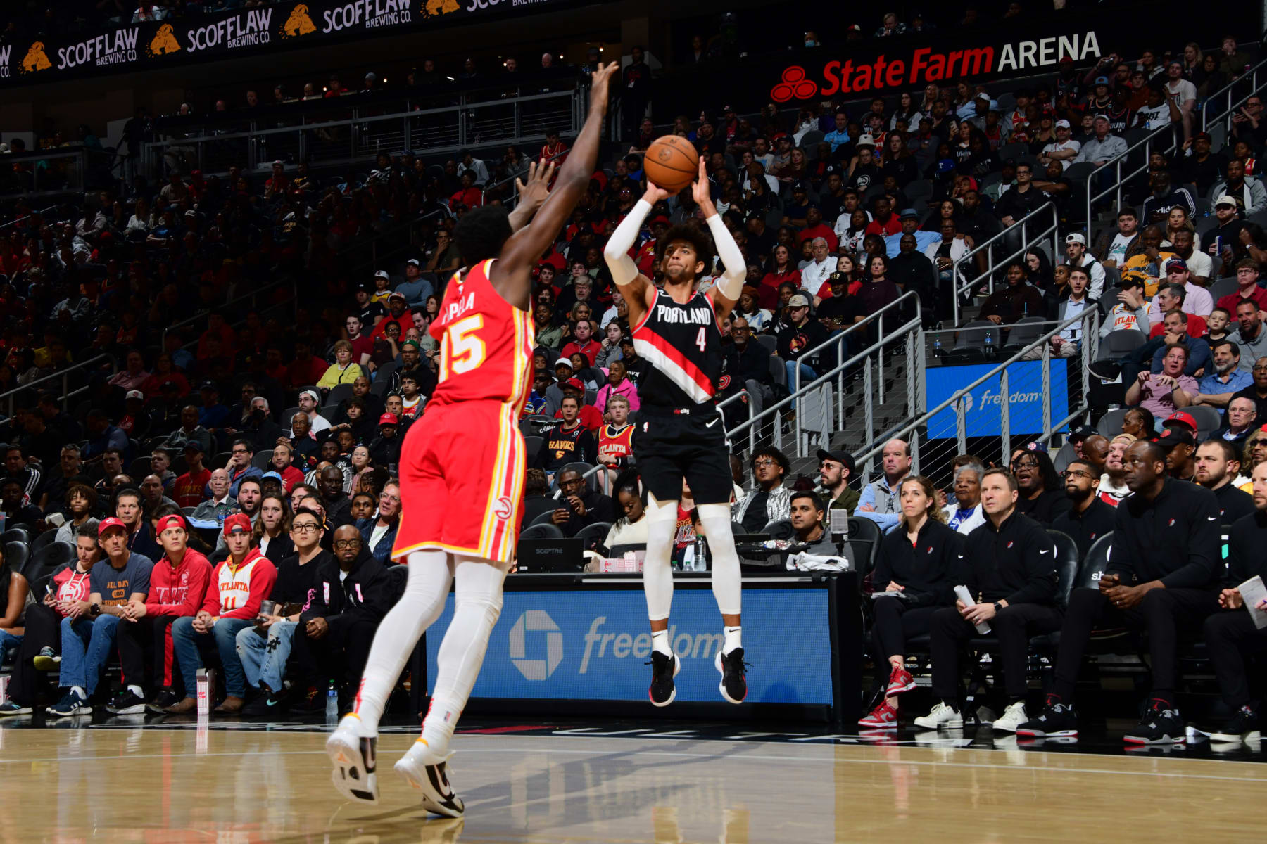 Clint Capela and Matisse Thybulle