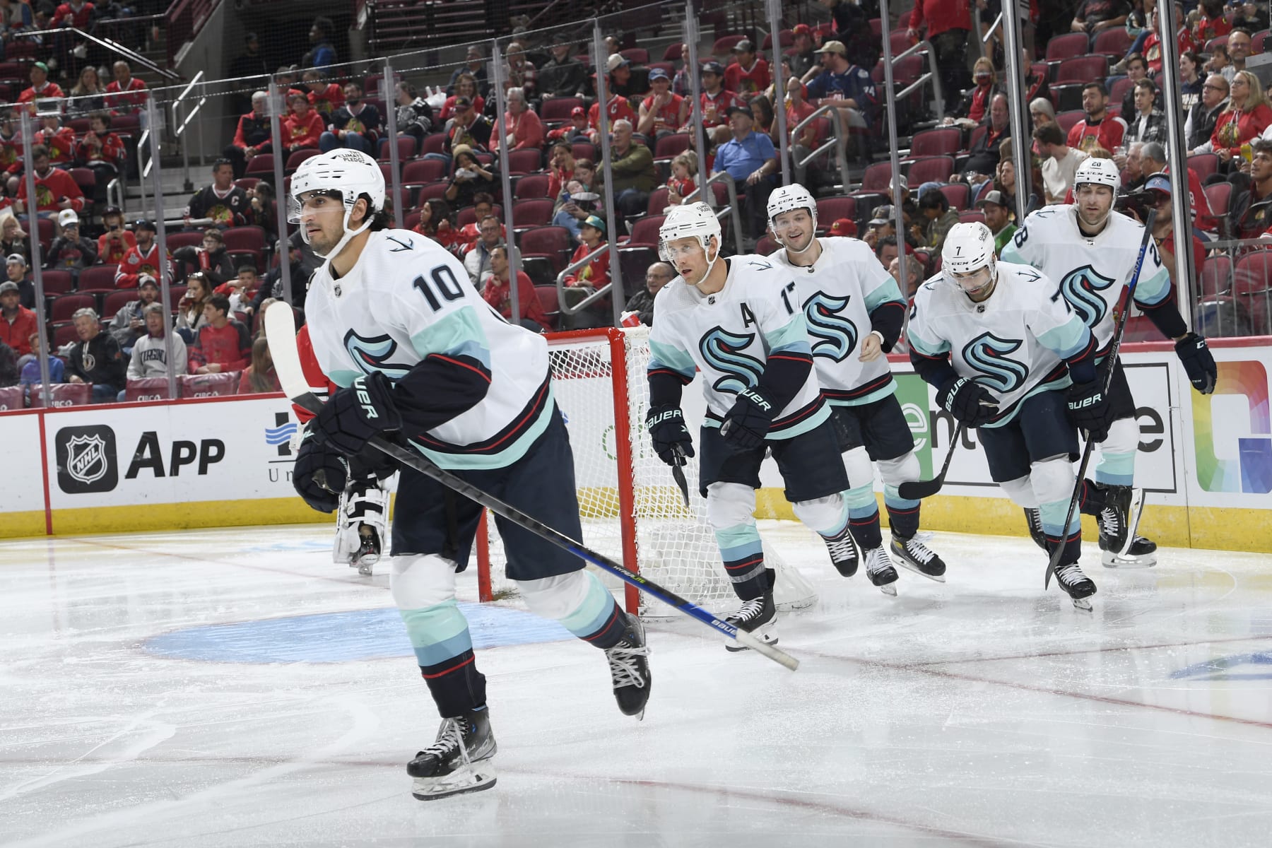 Matty Beniers has been impressive in his full full NHL season so far with the Kraken.