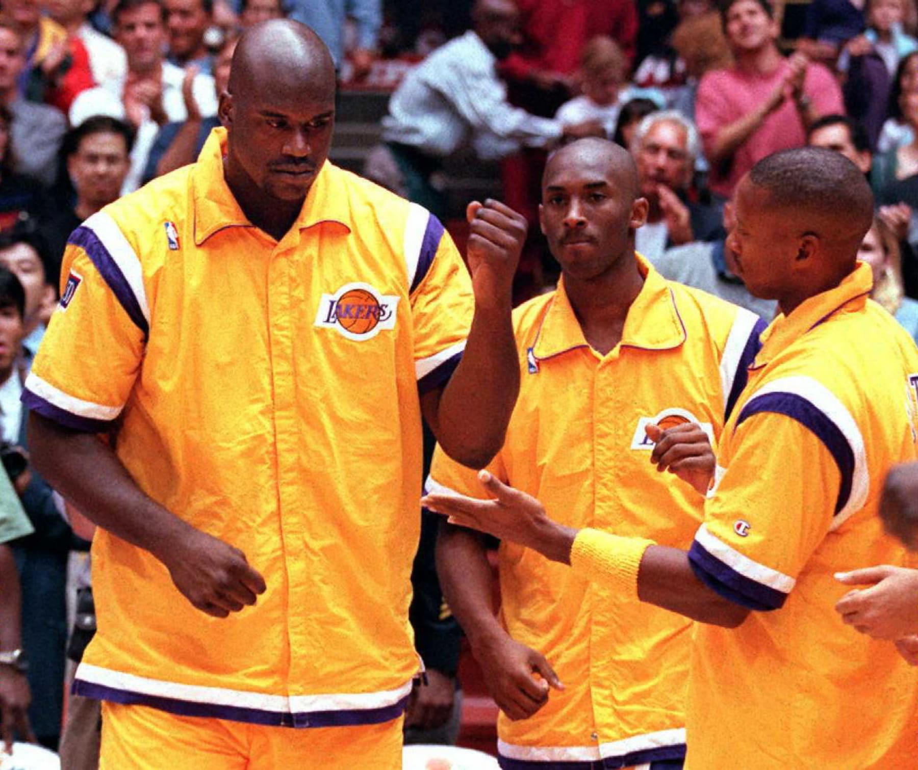 Shaquille O'Neal and Kobe Bryant