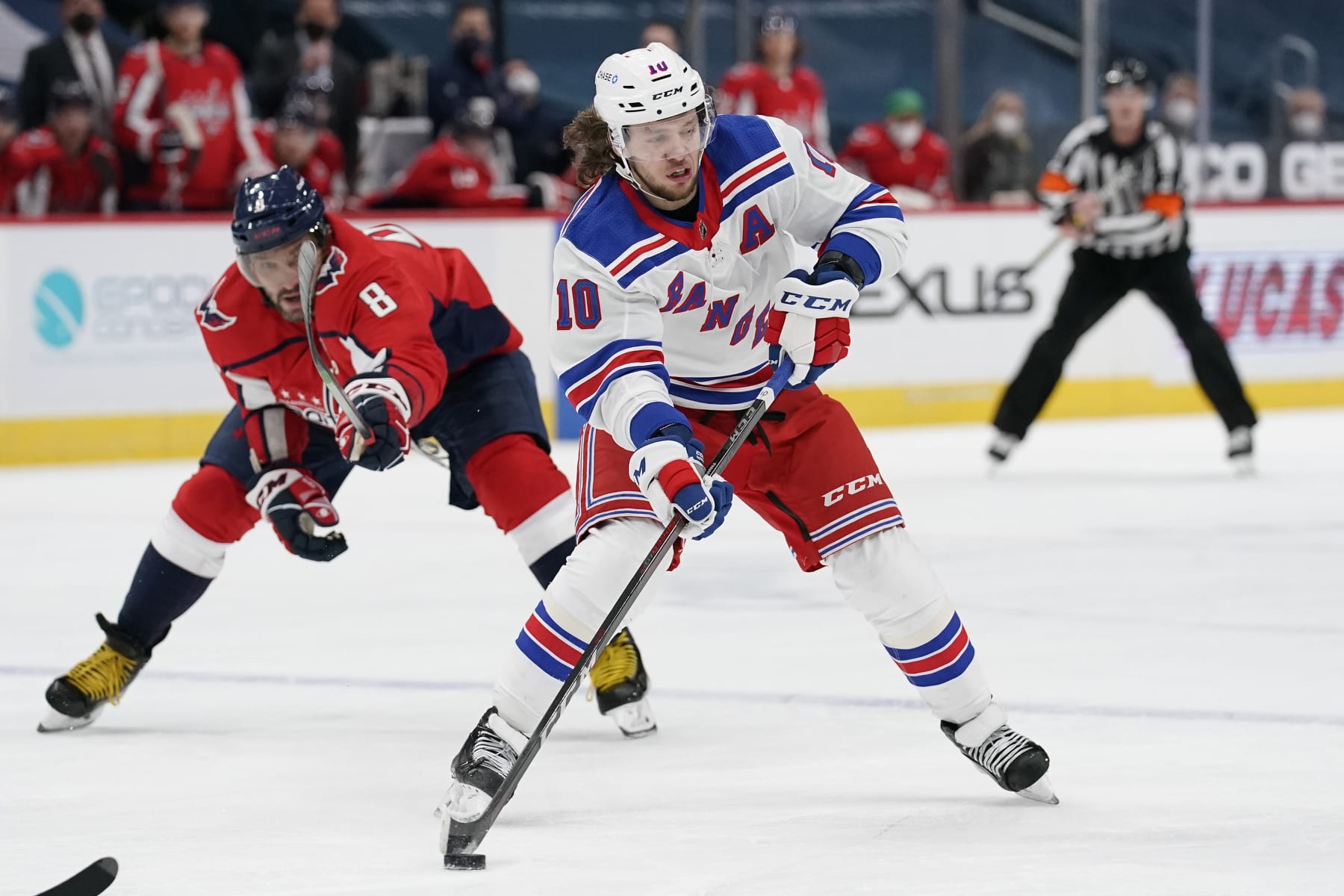 Alex Ovechkin and Artemi Panarin.