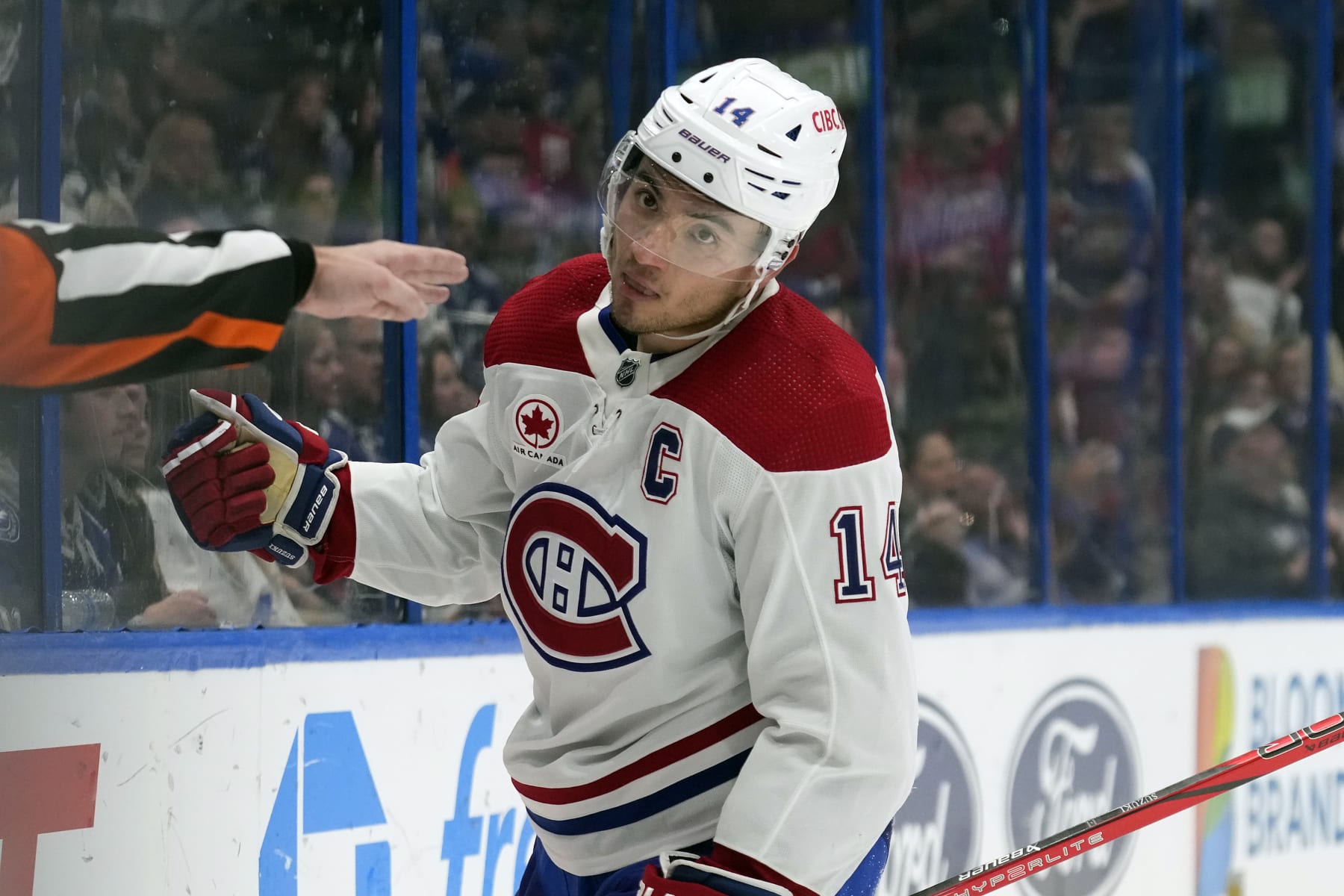 Nick Suzuki recorded a goal and an assist in the Habs' contest against the Stars.