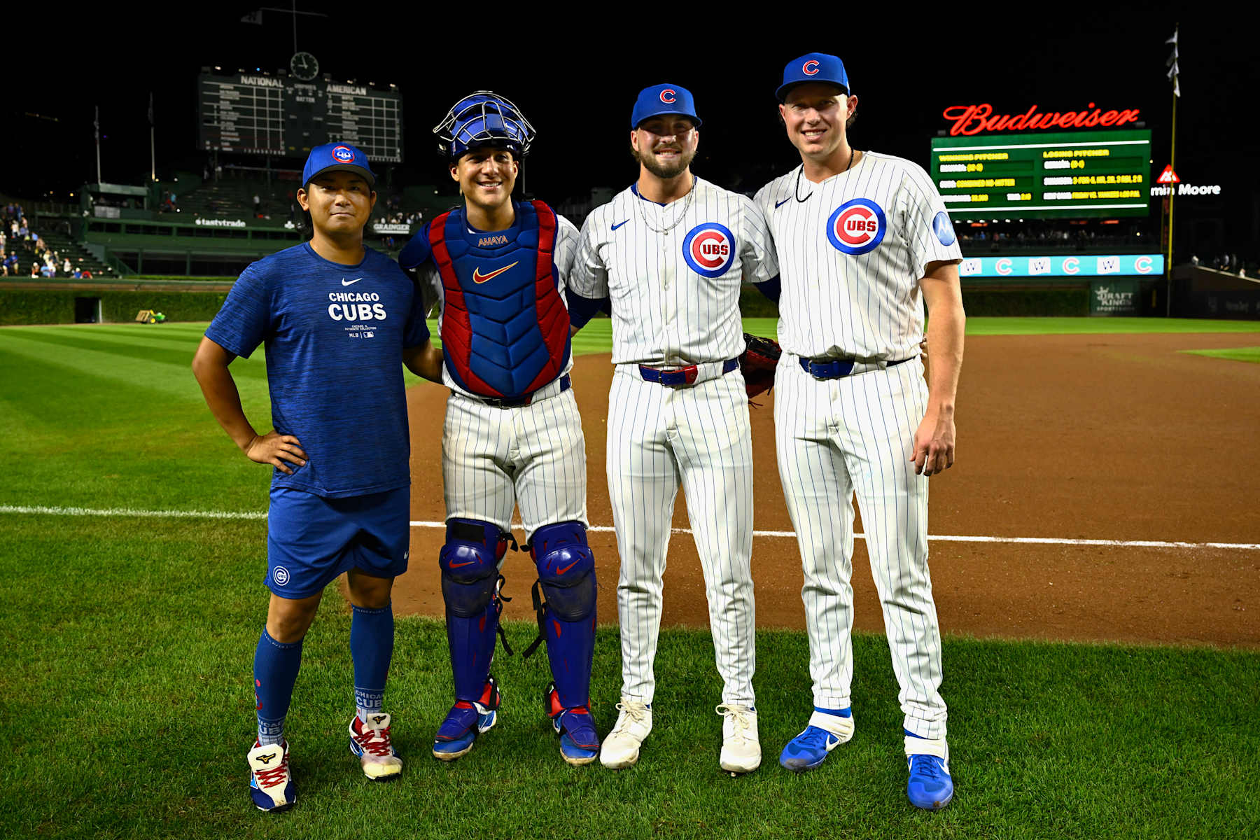 ShÅta Imanaga, Miguel Amaya, Porter Hodge, Nate Pearson