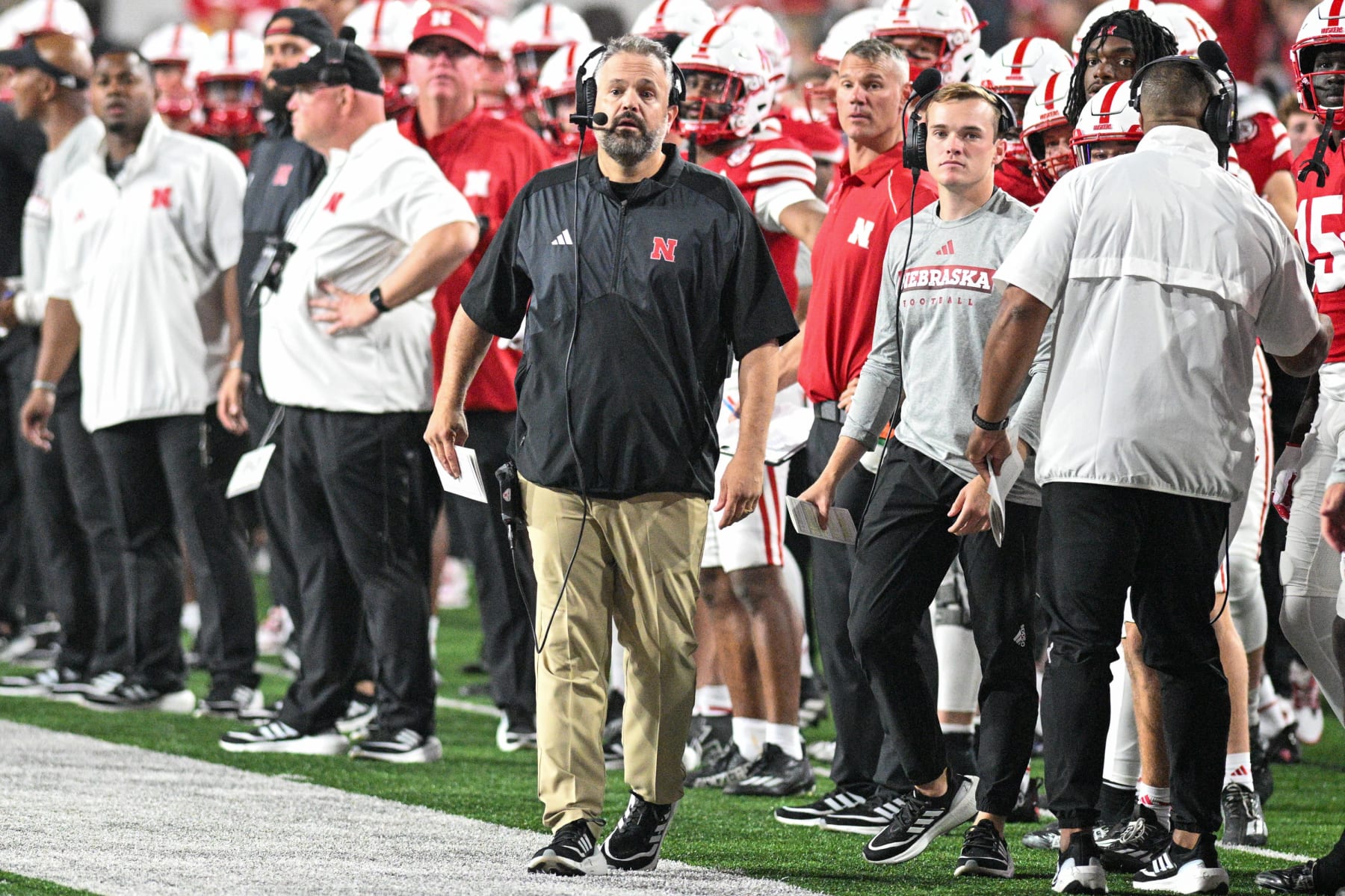 Nebraska head coach Matt Rhule