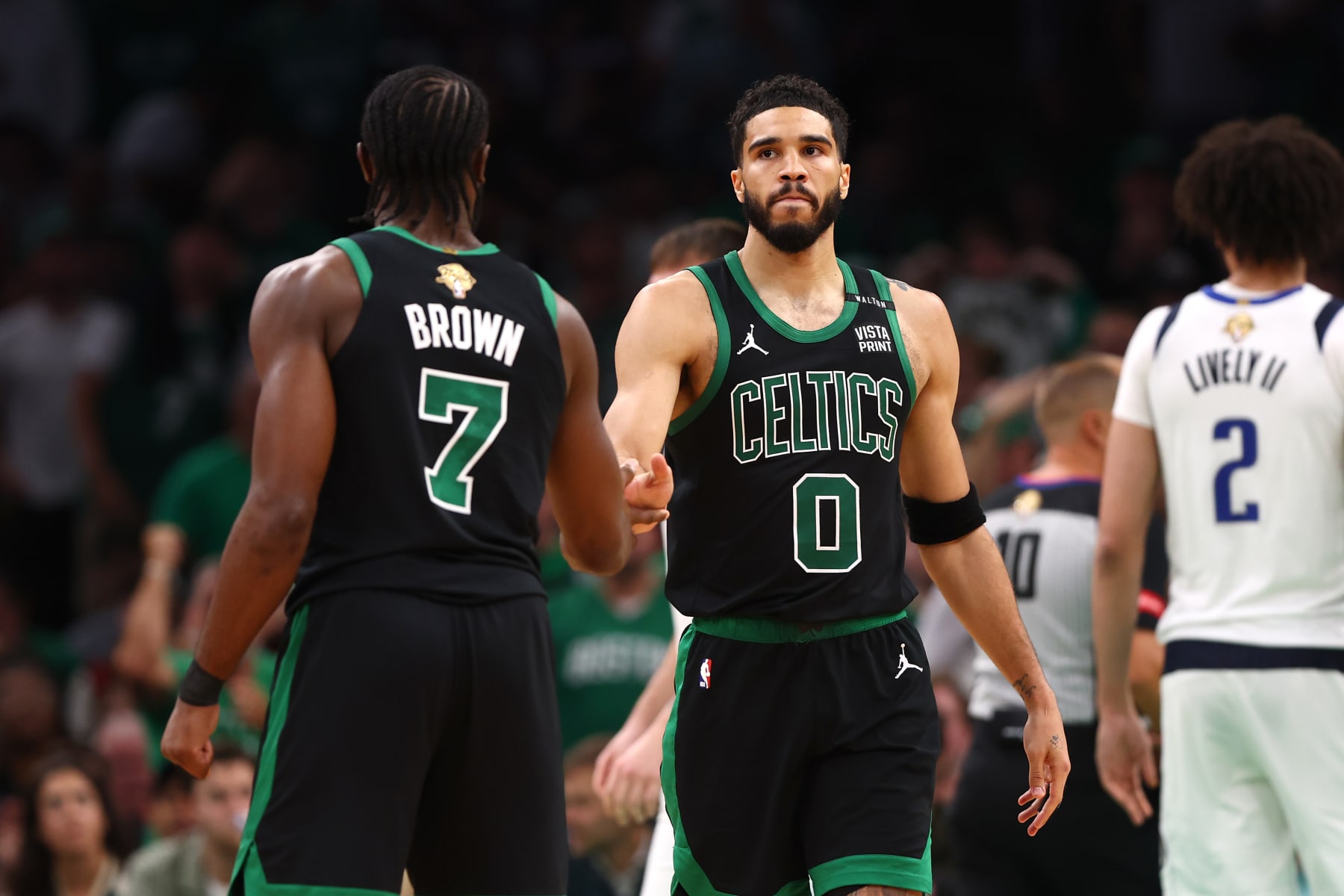 Jaylen Brown and Jayson Tatum