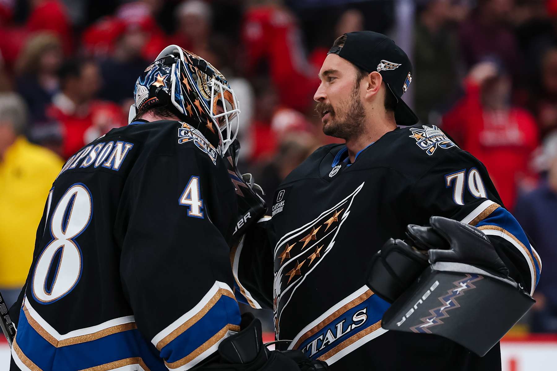 Logan Thompson and Charlie Lindgren.