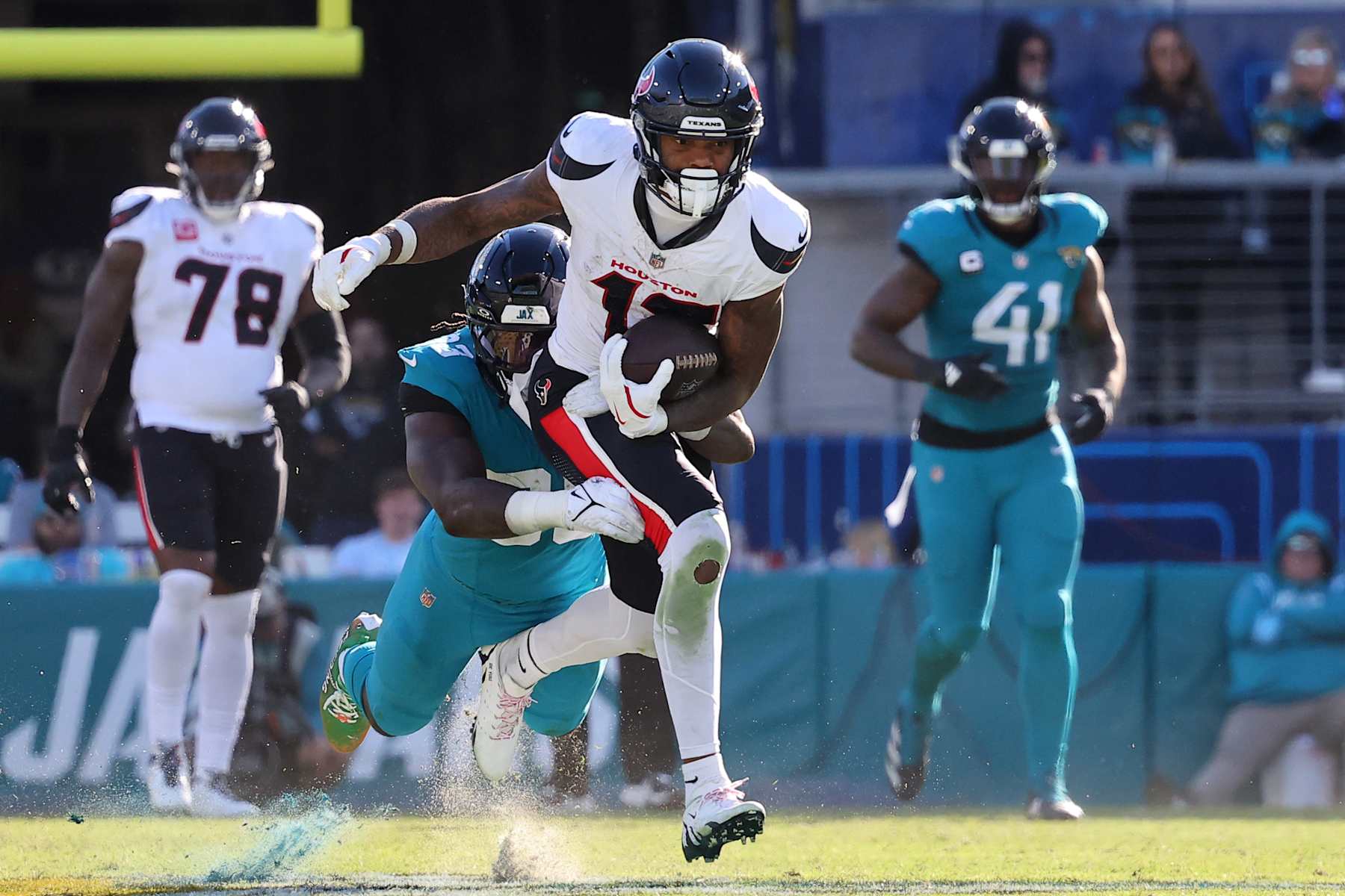 Houston Texans wide receiver Nico Collins