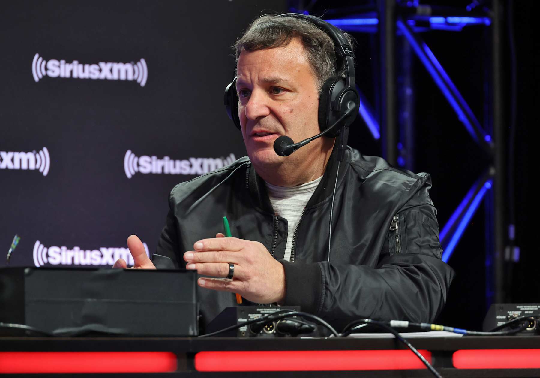 PHOENIX, ARIZONA - FEBRUARY 10: Michael Lombardi attends SiriusXM At Super Bowl LVII on February 10, 2023 in Phoenix, Arizona. (Photo by Cindy Ord/Getty Images for SiriusXM)