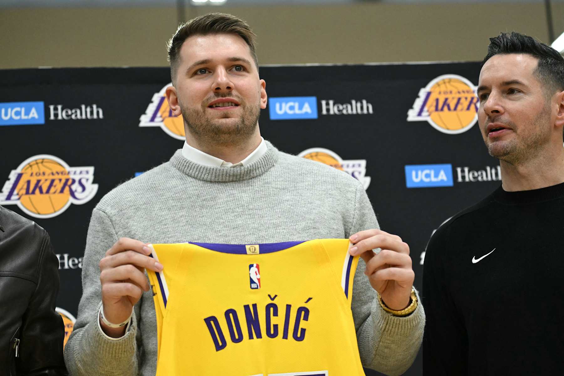 Luka DonÄiÄ and JJ Reddick.
