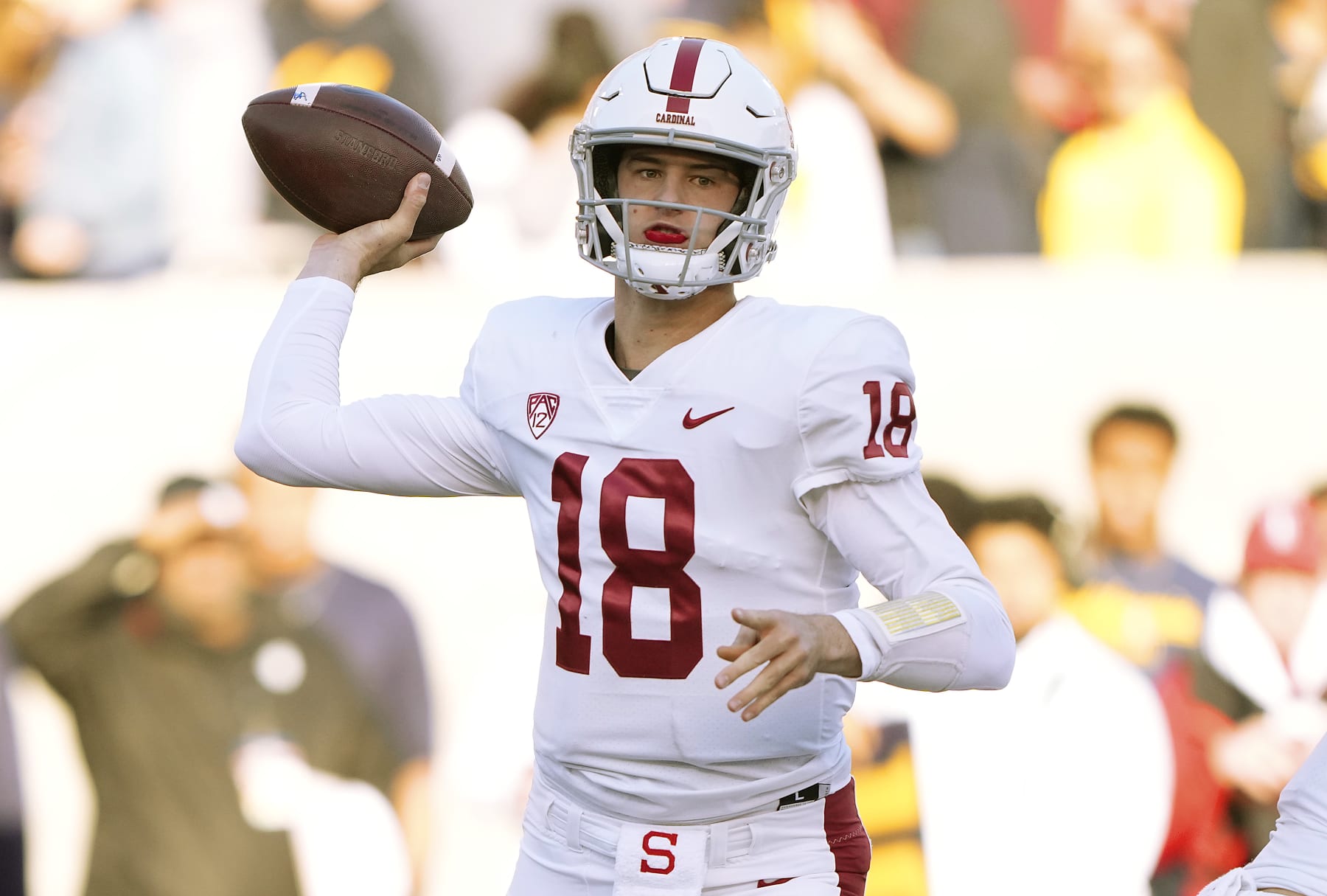 Stanford quarterback Tanner McKee