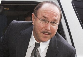 SAN FRANCISCO, CA -OCTOBER 18:  Victor Conte, founder of BALCO arrives at the Federal Courthouse  for his sentencing in the Balco steroid case on October 18, 2005 in San Francisco, California. The case which brought international attention of the steroid 