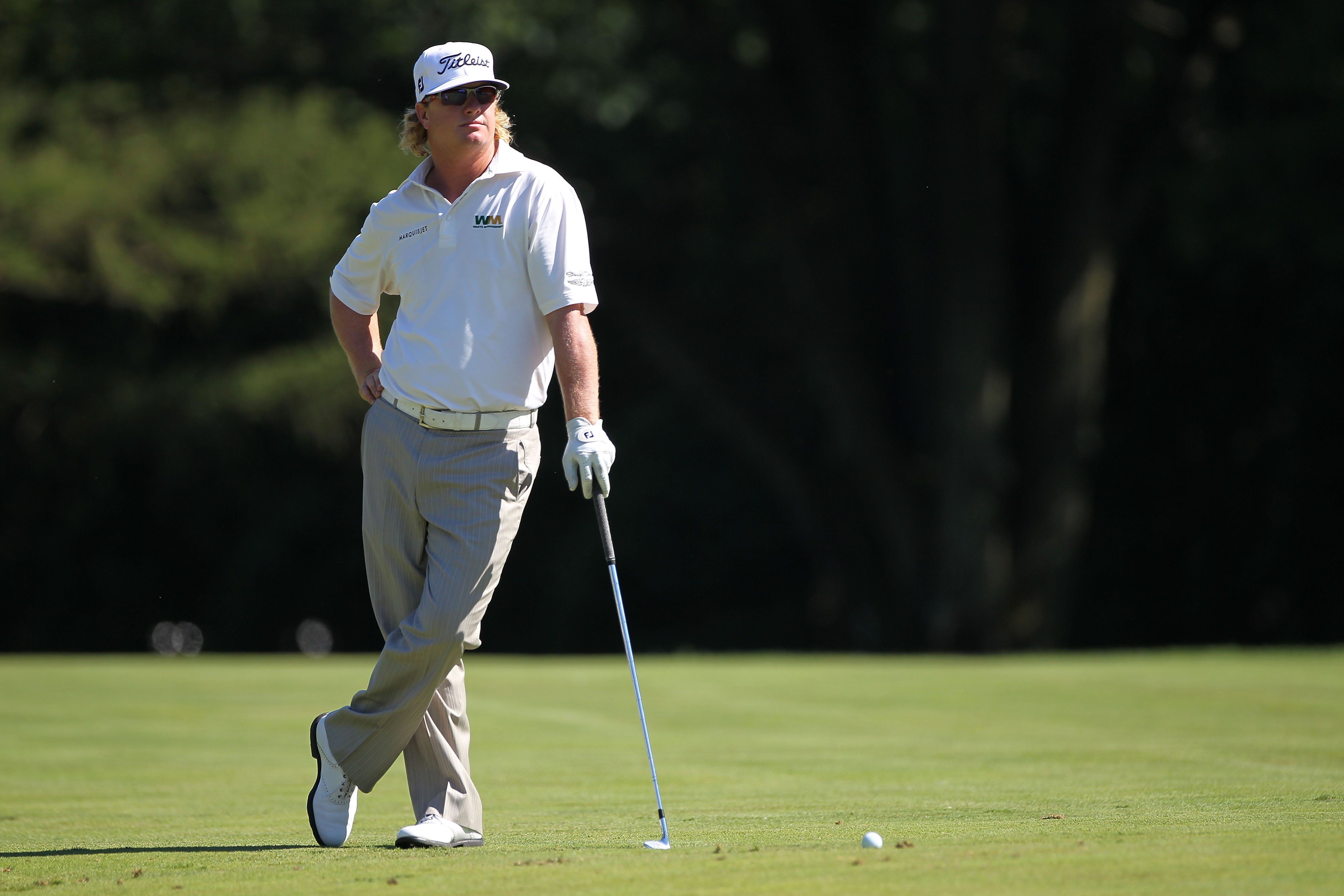NEWTOWN SQUARE, PA - JULY 03:  Charley Hoffman looks on from the 13th fairway during the third round of the AT&T National at Aronimink Golf Club on July 3, 2010 in Newtown Square, Pennsylvania.  (Photo by Hunter Martin/Getty Images)