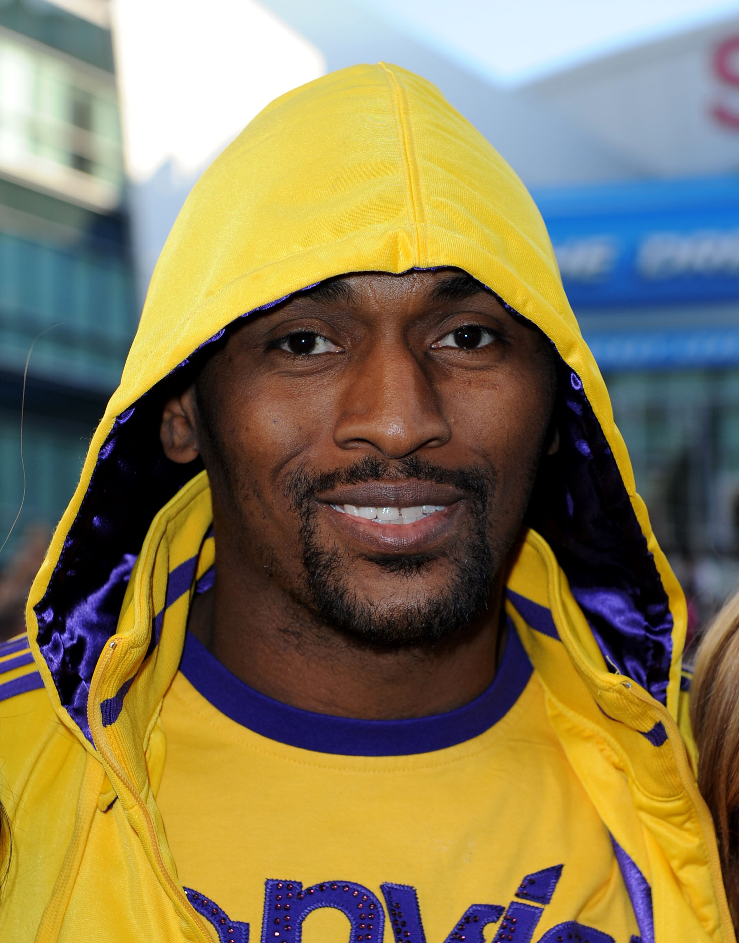 LOS ANGELES, CA - JUNE 24:  NBA player Ron Artest  arrives at the premiere of Summit Entertainment's 'The Twilight Saga: Eclipse' during the 2010 Los Angeles Film Festival at Nokia Theatre L.A. Live on June 24, 2010 in Los Angeles, California.  (Photo by