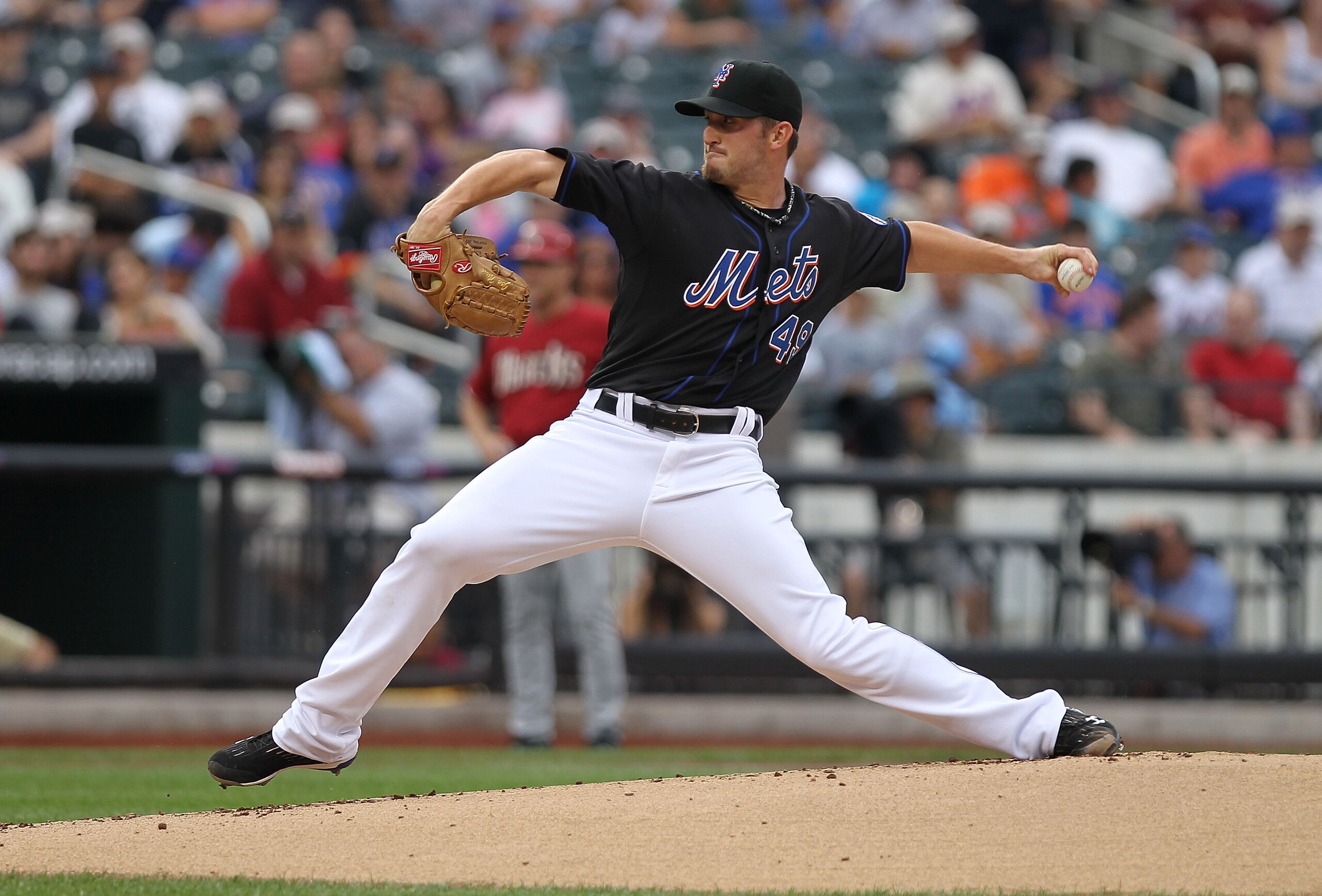 NEW YORK - AUGUST 01: Jonathon Niese #49 of the New York Mets pitches against the Arizona Diamondbacks at Citi Field on August 1, 2010 in the Flushing neighborhood of the Queens borough of New York City. (Photo by Nick Laham/Getty Images) NEW YORK - AUGUST 01: Jonathon Niese #49 of the New York Mets pitches against the Arizona Diamondbacks at Citi Field on August 1, 2010 in the Flushing neighborhood of the Queens borough of New York City. (Photo by Nick Laham/Getty Images)