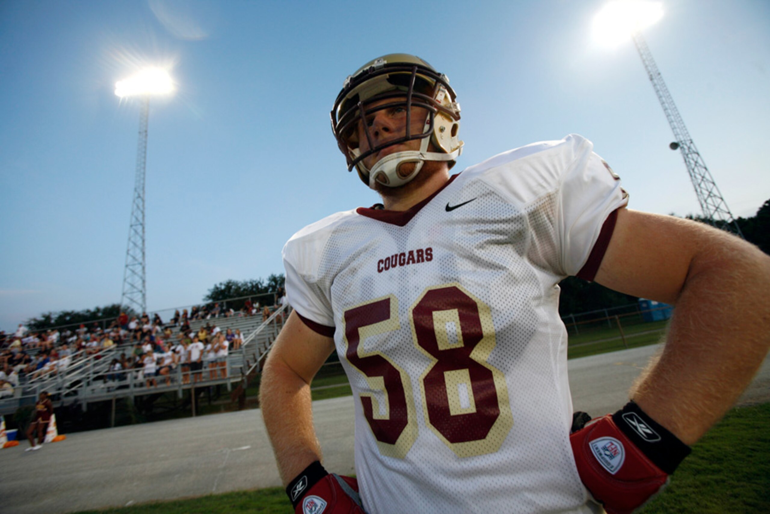 Four-star tackle Tyler Moore will anchor the right side of Nebraska's line for years to come.