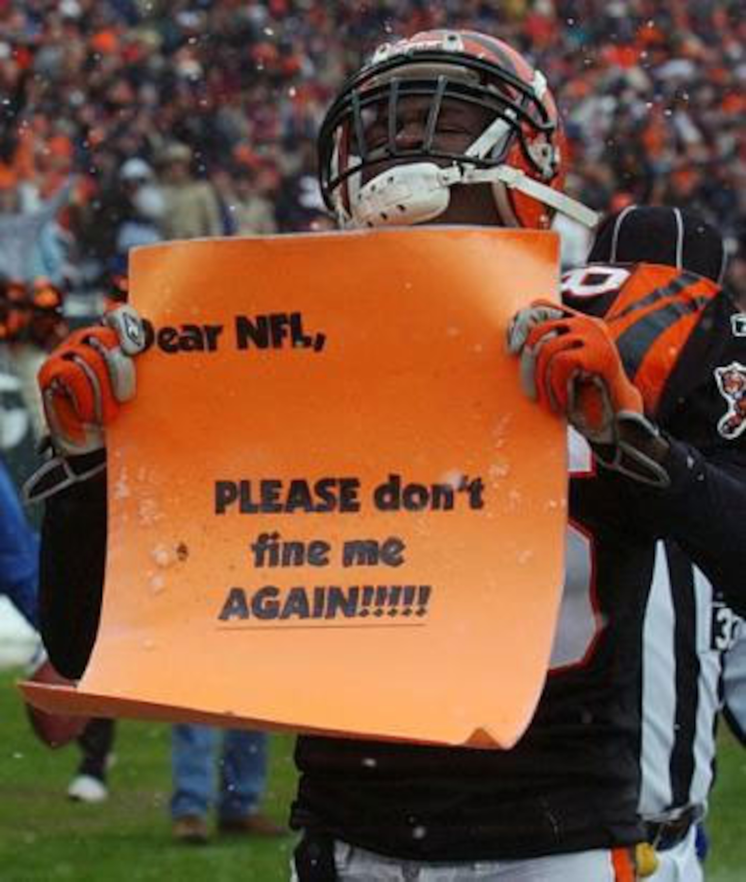 I hate to break it to you, Chad, but you're probably going to get fined again.