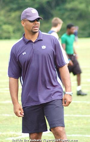 Auburn safeties coach Tommy Thigpen is credited with landing four-star cornerback Jonathan Rose.