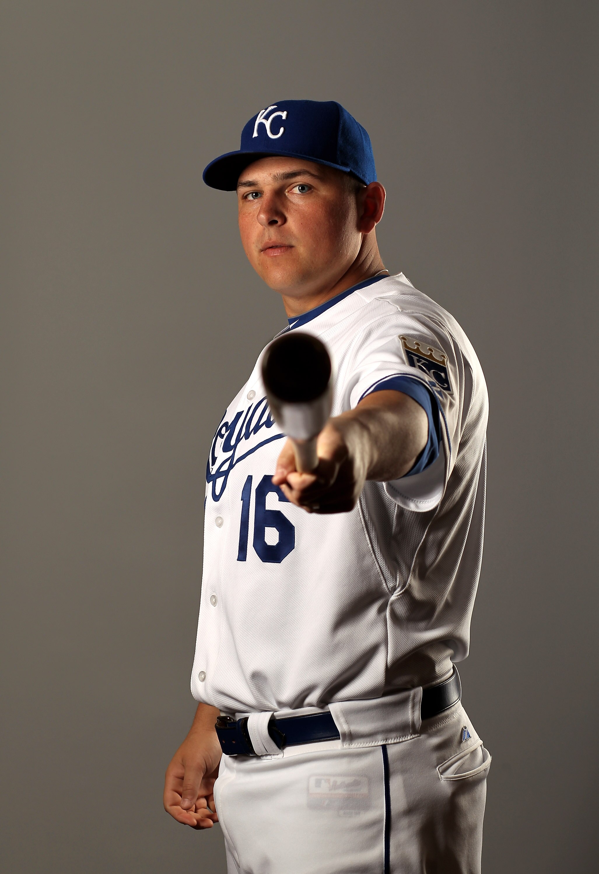 SURPRISE, AZ - FEBRUARY 26:  Billy Butler of the Kansas City Royals poses during photo media day at the Royals spring training complex on February 26, 2010 in Surprise, Arizona.  (Photo by Ezra Shaw/Getty Images)