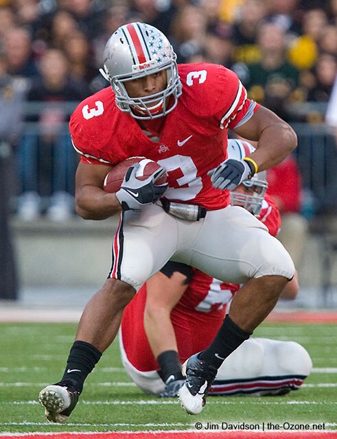 Brandon Saine, on his way to the endzone