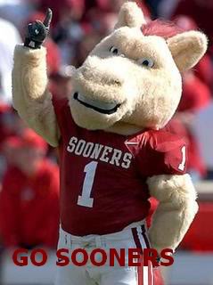 MIAMI GARDENS, FL - OCTOBER 03:  Sooner cheerleaders celebrate a score as the Oklahoma Sooners take on the Miami Hurricanes at Land Shark Stadium on October 3, 2009 in Miami Gardens, Florida. Miami defeated Oklahoma 21-20.  (Photo by Doug Benc/Getty Image