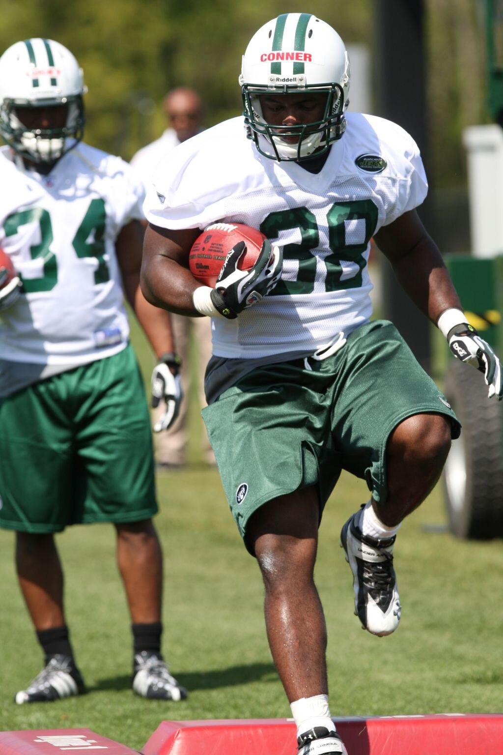Rookie fullback John Conner has impressed during training camp.