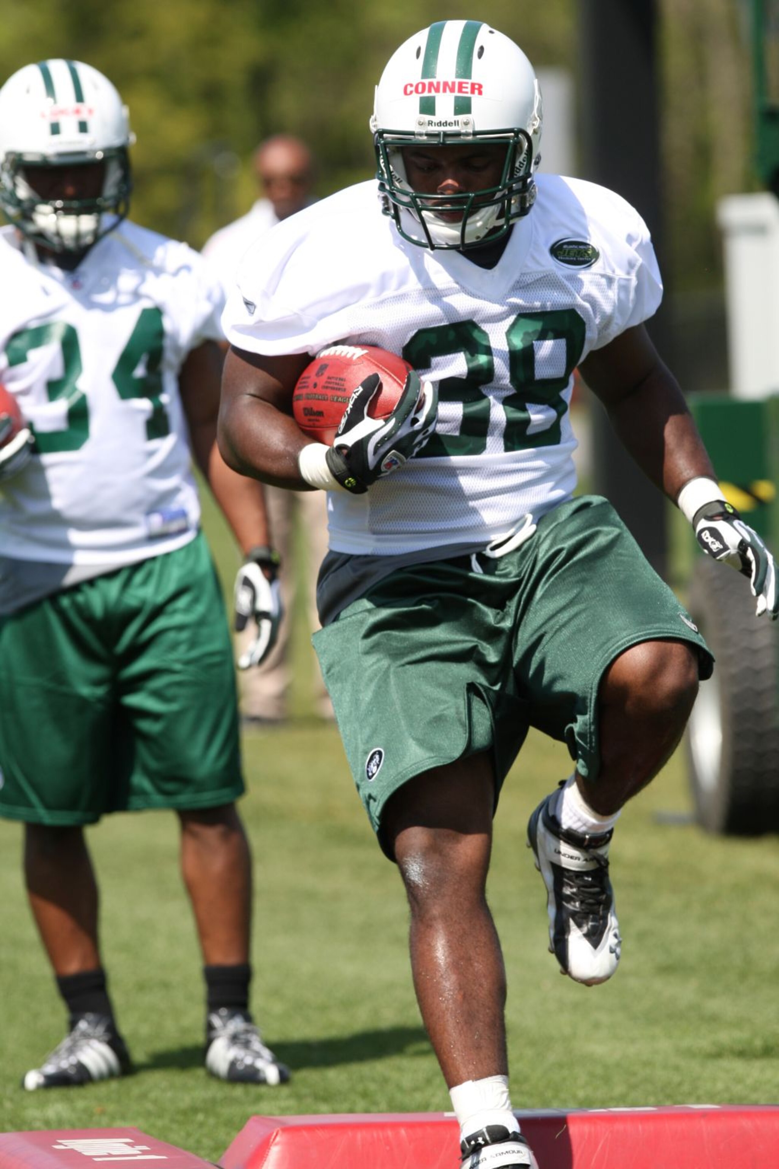 Rookie fullback John Conner has impressed during training camp.